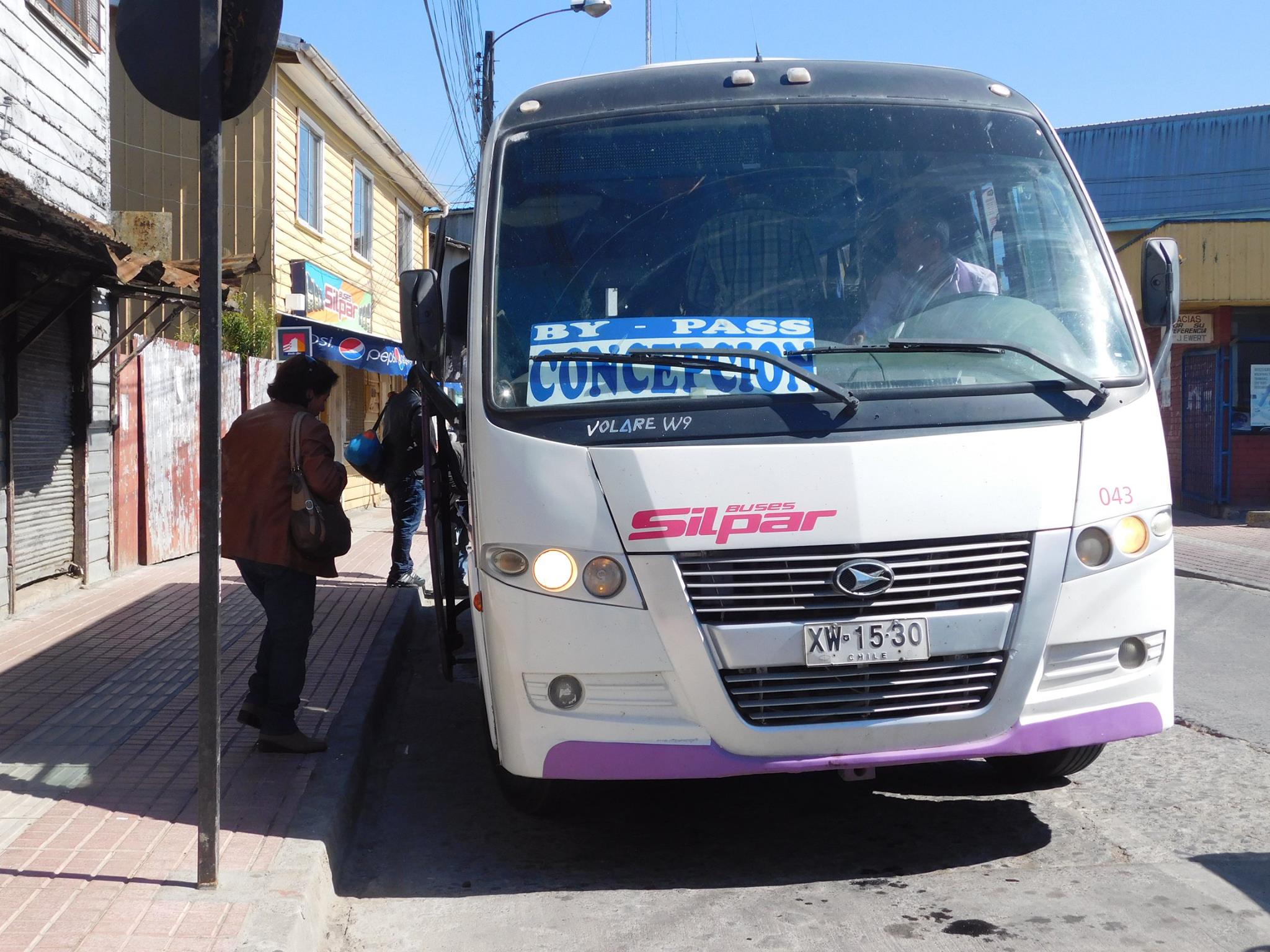 Silpar, Buses y Transportes. | Curanilahue