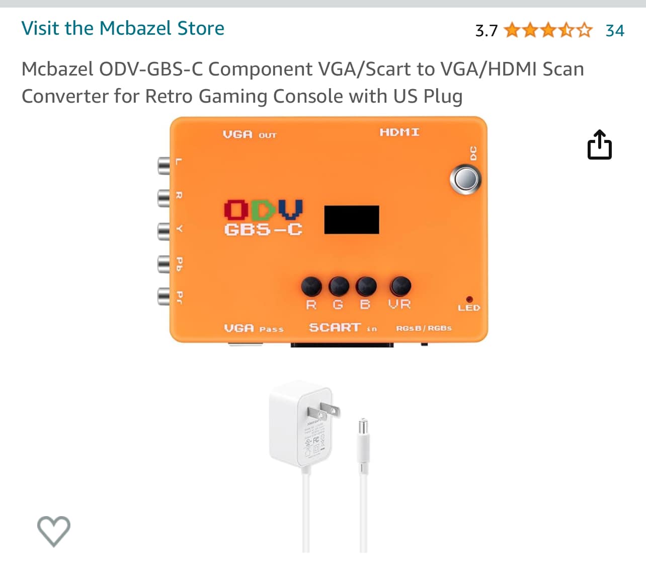 Why won't MCBazel ODV GBS-C display SNES via SCART?