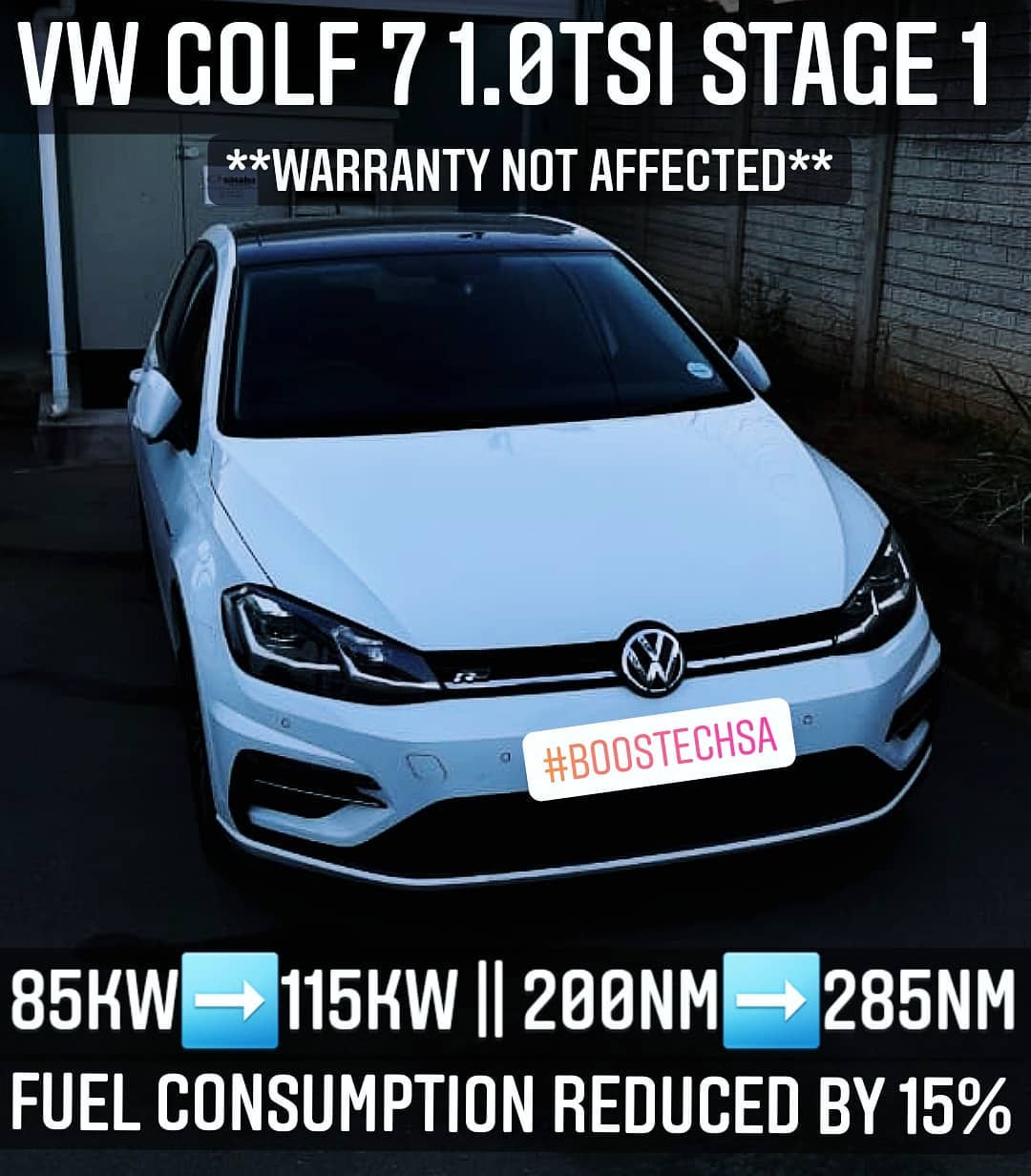 BoosTech SA - VW GOLF 7 1.0TSI STAGE 1+ The Vw Golf 7 is...