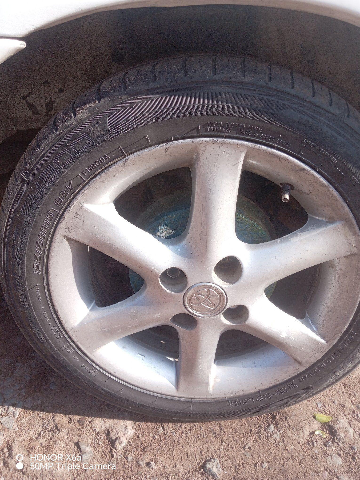 Toyota runx rims - Car Wheels, Tires & Parts - Pinetown, KwaZulu-Natal ...