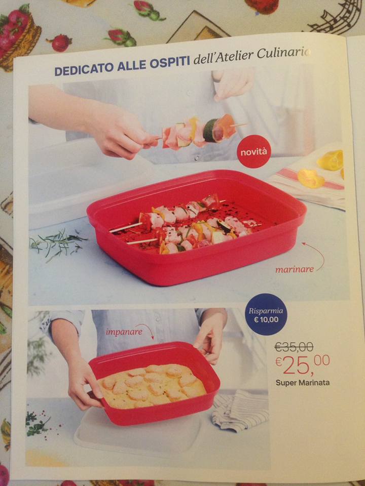Tupperware con Carmela