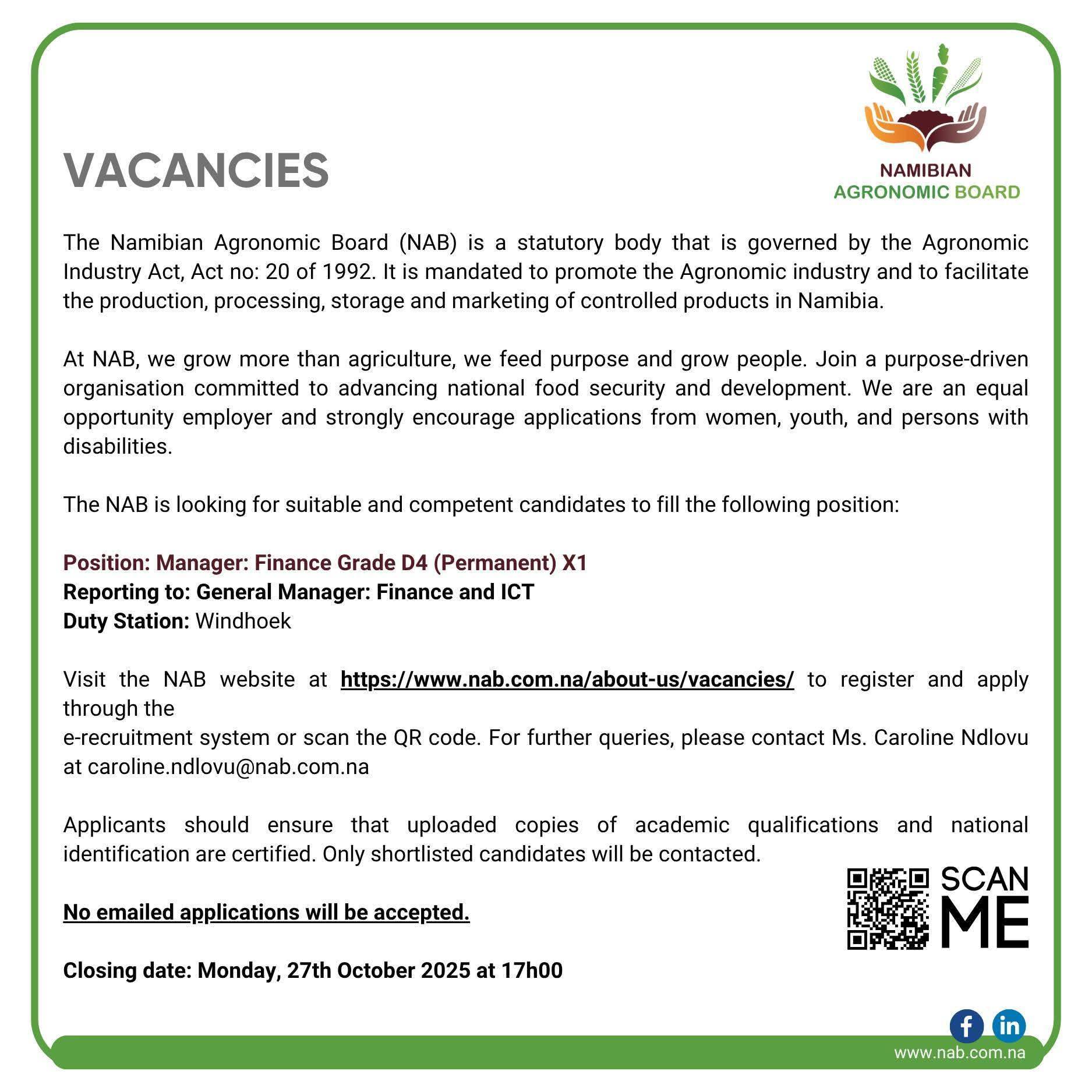 Namibian Opportunities added a... - Namibian Opportunities