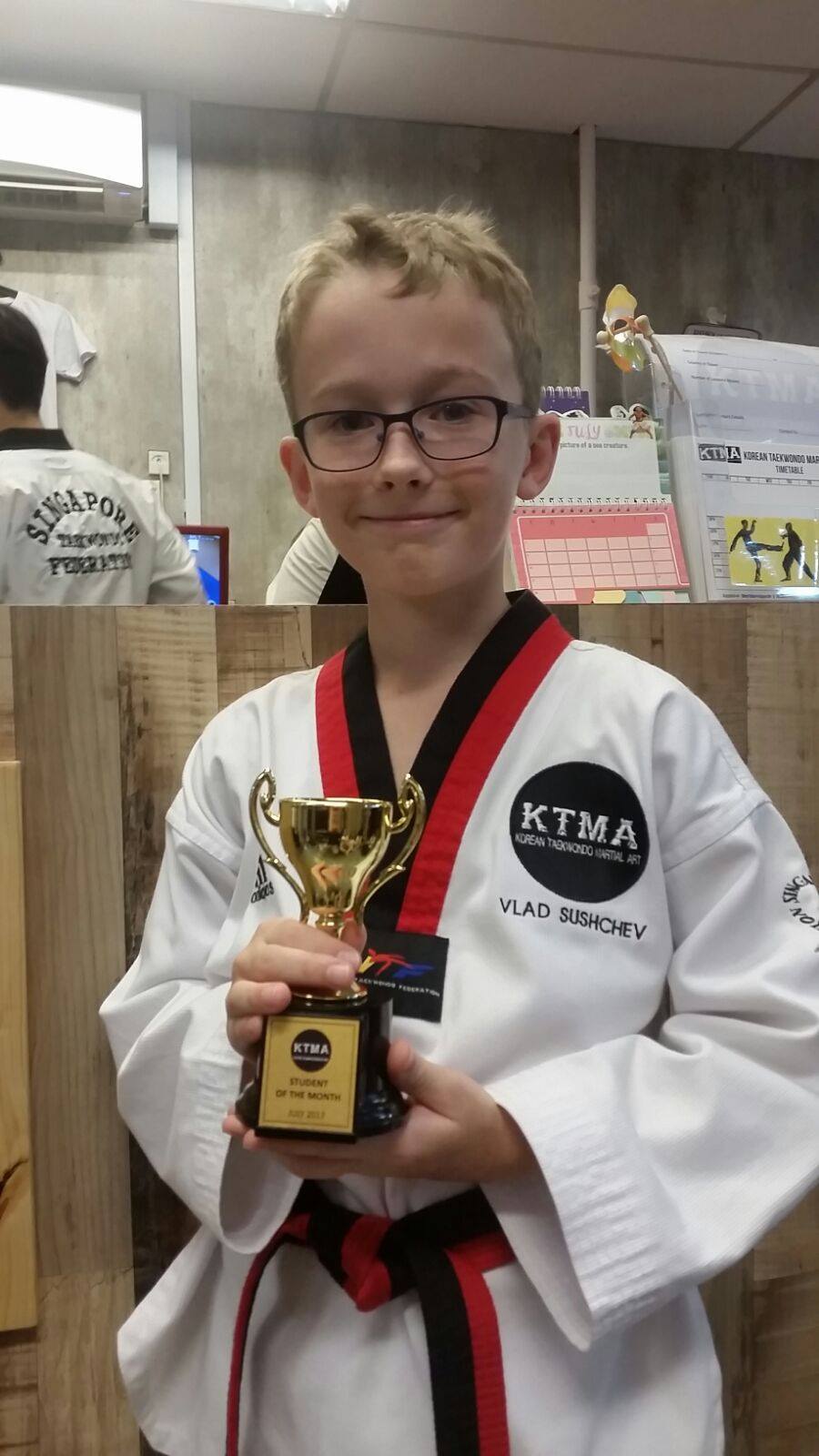 Congratulations Vlad,... - KTMA Taekwondo Academy - Singapore | Facebook