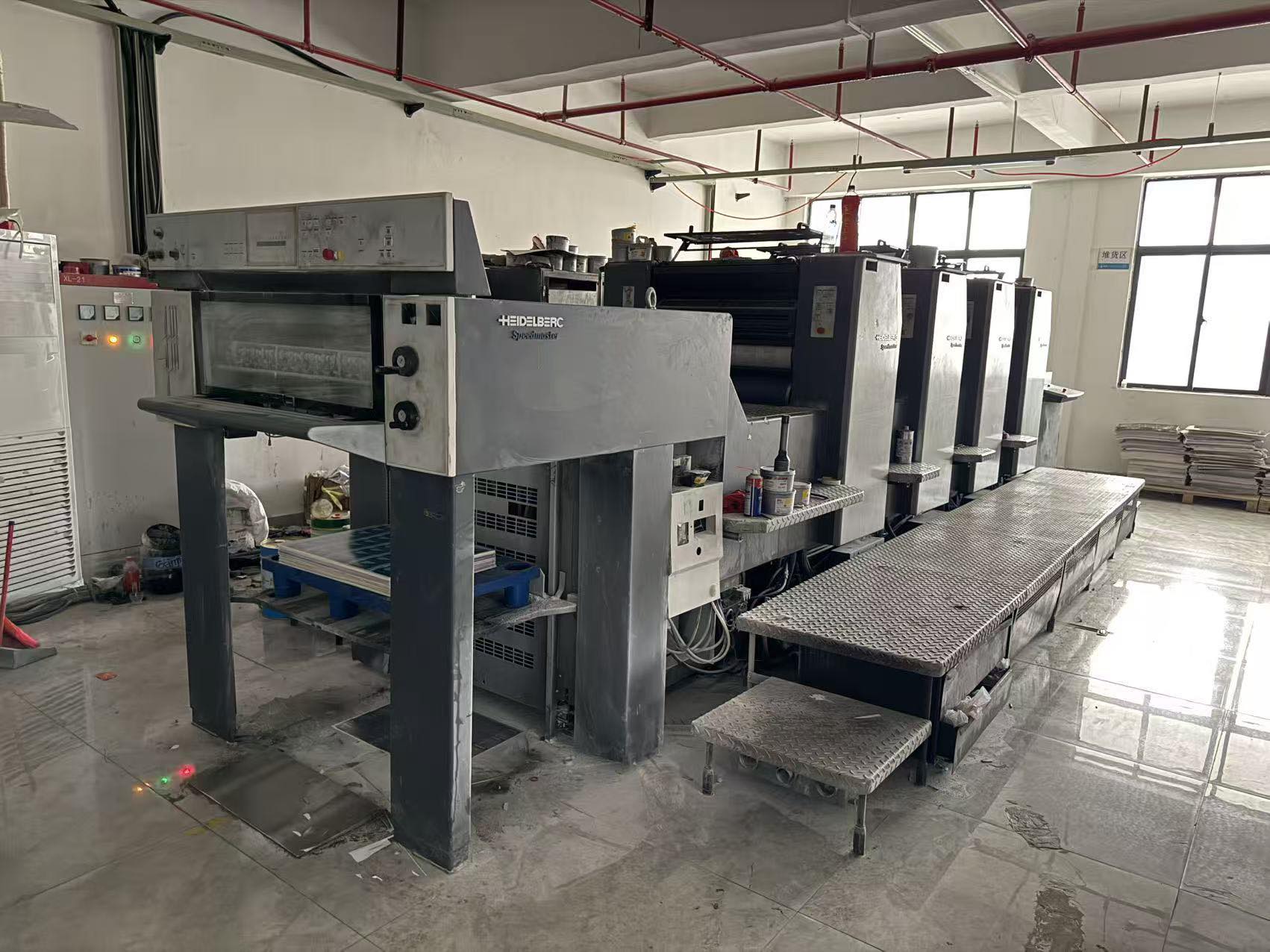 Leo - 2002 age Heidelberg SM74-4H , Autoplate, CP 2000, cocking ...