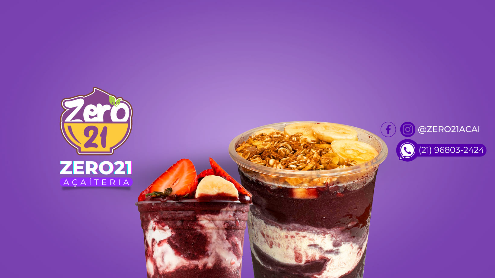 Zero21 Açaí | Rio de Janeiro RJ