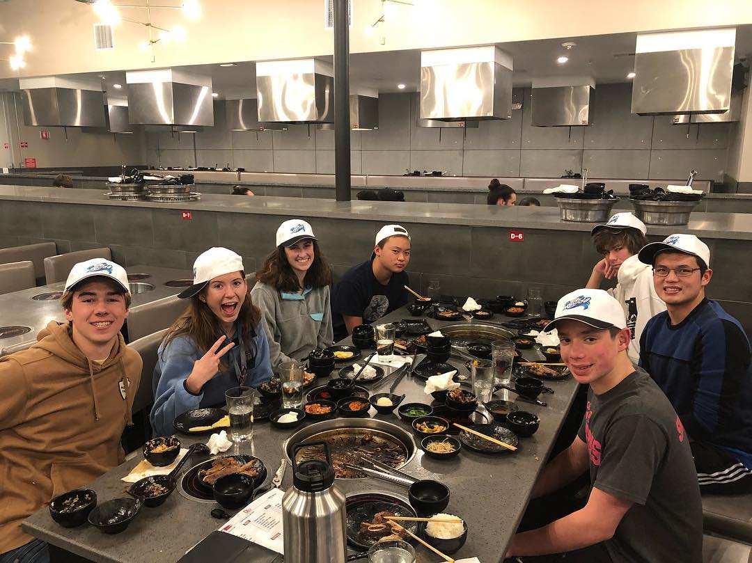 Almaden Riptide - Performing group celebrating Coach...