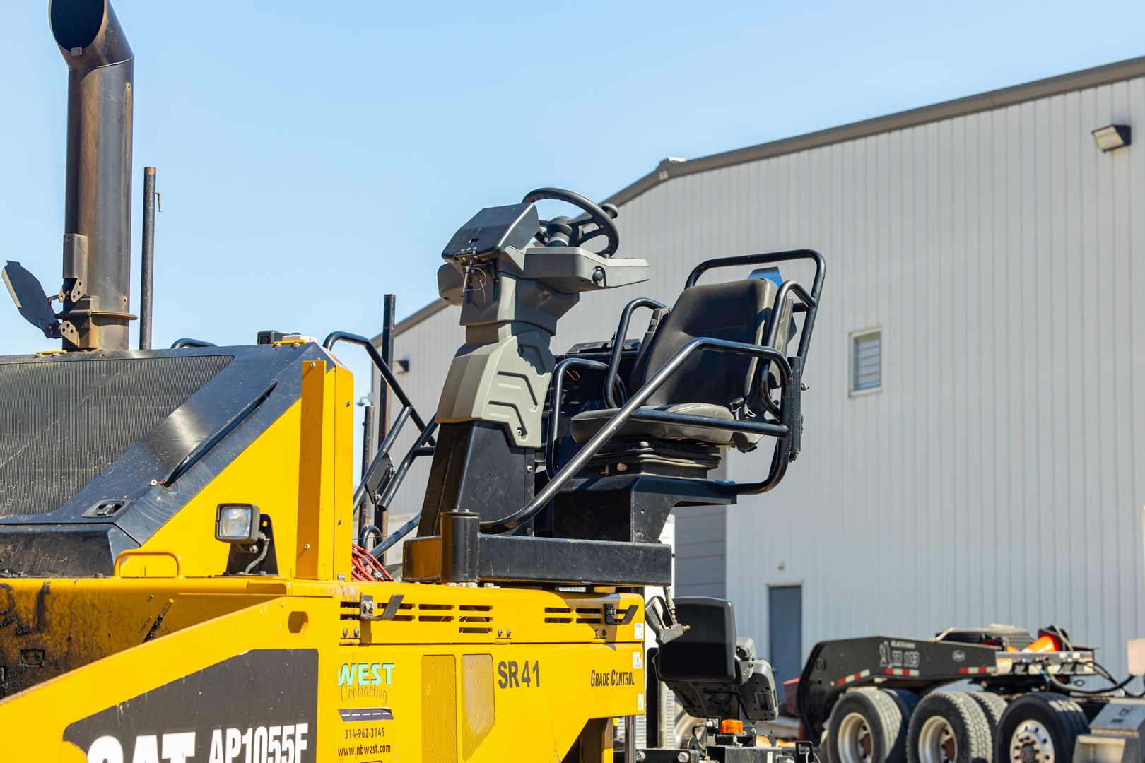 Asphalt - Ever seen a paver safety cage designed by the operators who ...