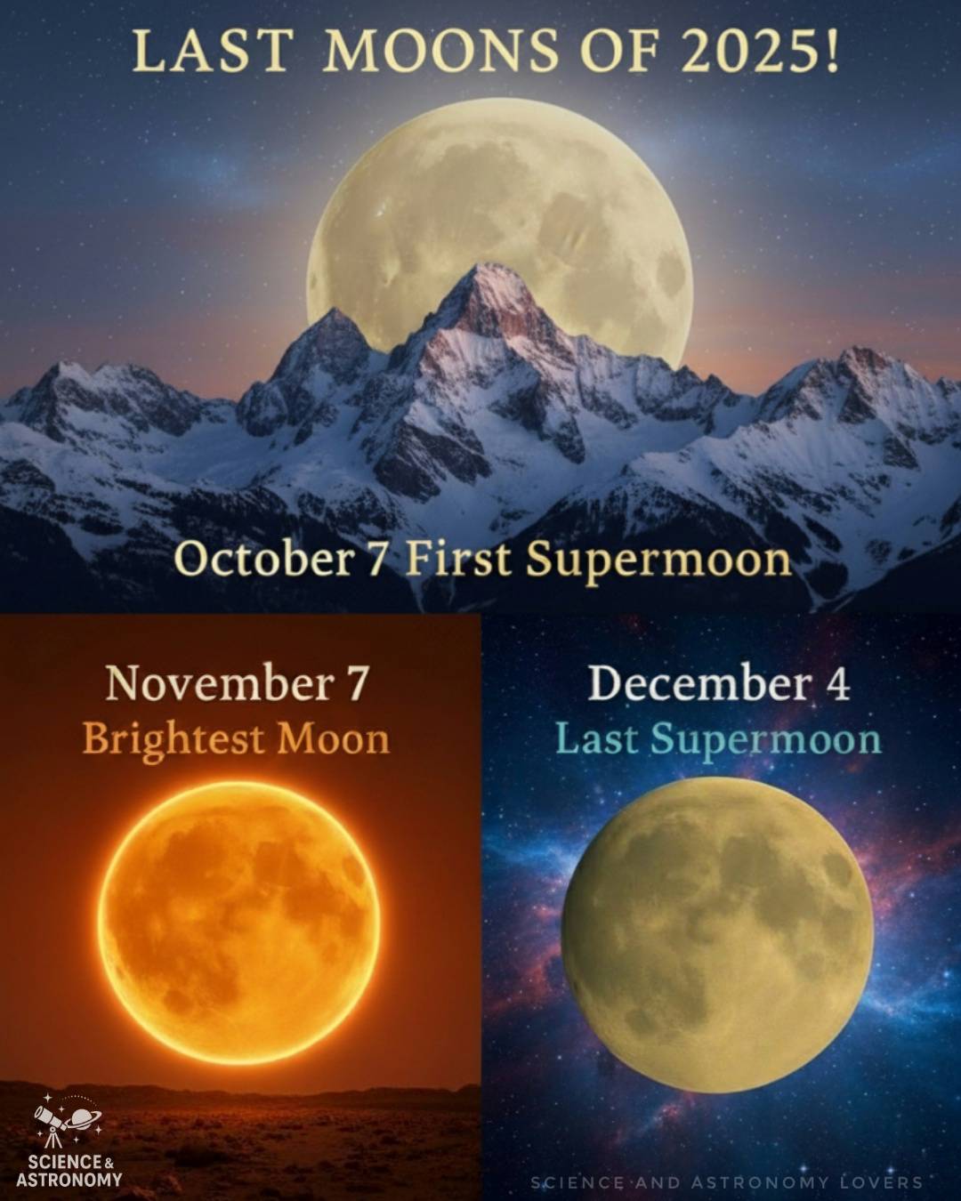 Science and Astronomy Club | Countdown to the Final Moons of 2025 ...