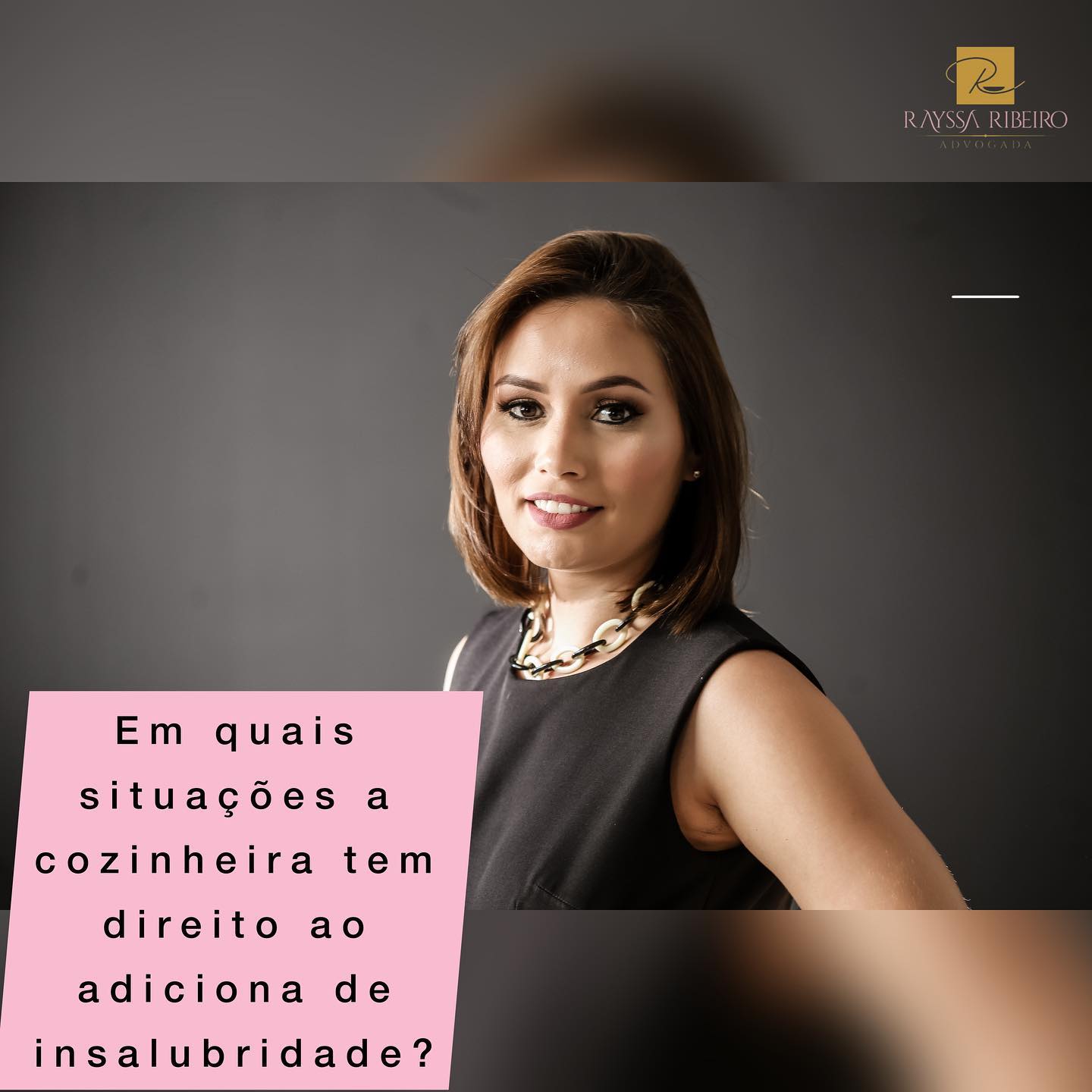 As atividades insalubres na... - Rayssa Ribeiro - Advogada