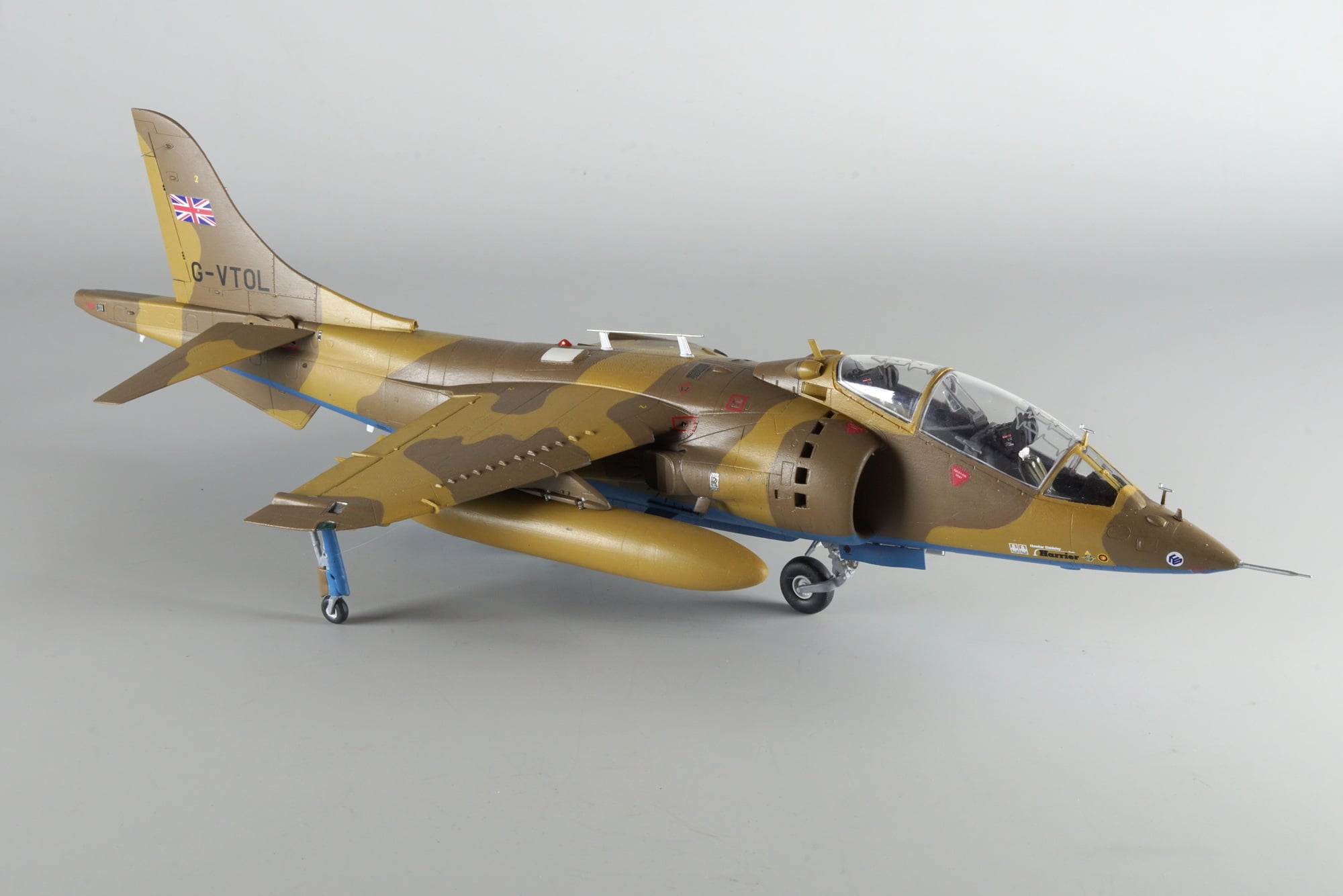 Kineticmodel - Kinetic Model Harrier Mk T.52, G-VTOL built...
