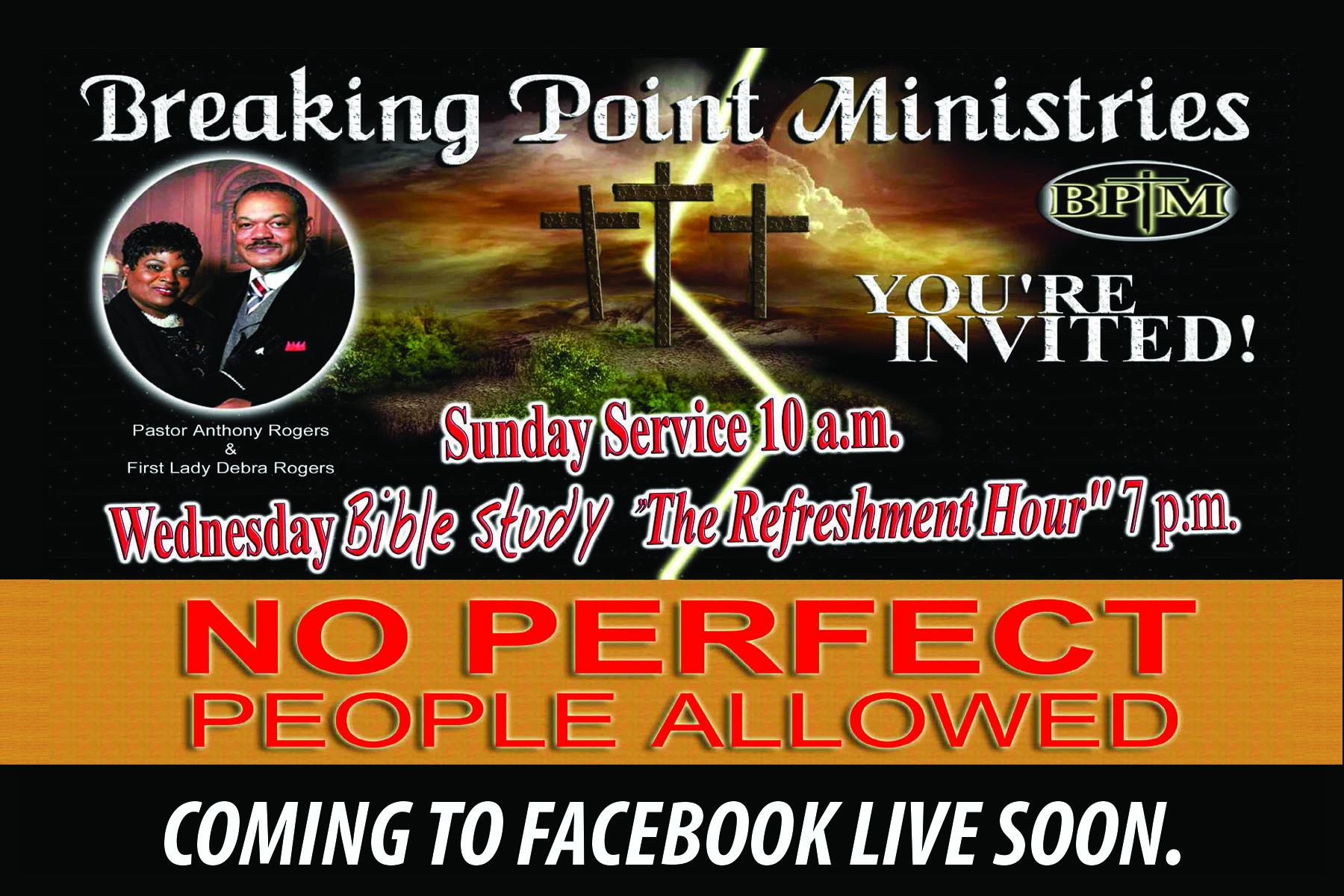 Breaking Point Ministries | Houston TX