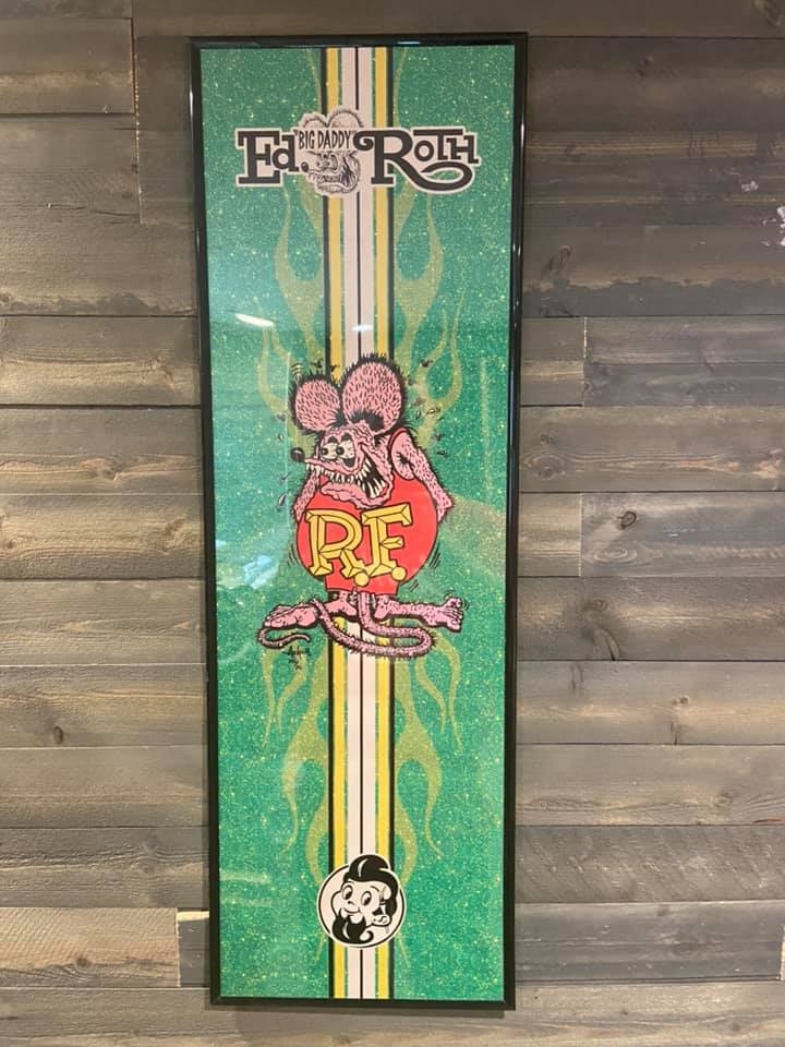 Rat Fink skateboard is now available on our website!!! Limited