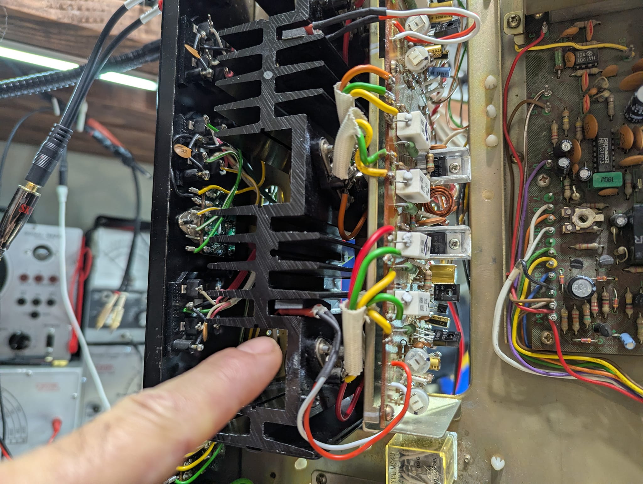 Pioneer SX-950 Preamp Board Rebuild Kit - AWG-038 & AWG-039 Recap & Repair