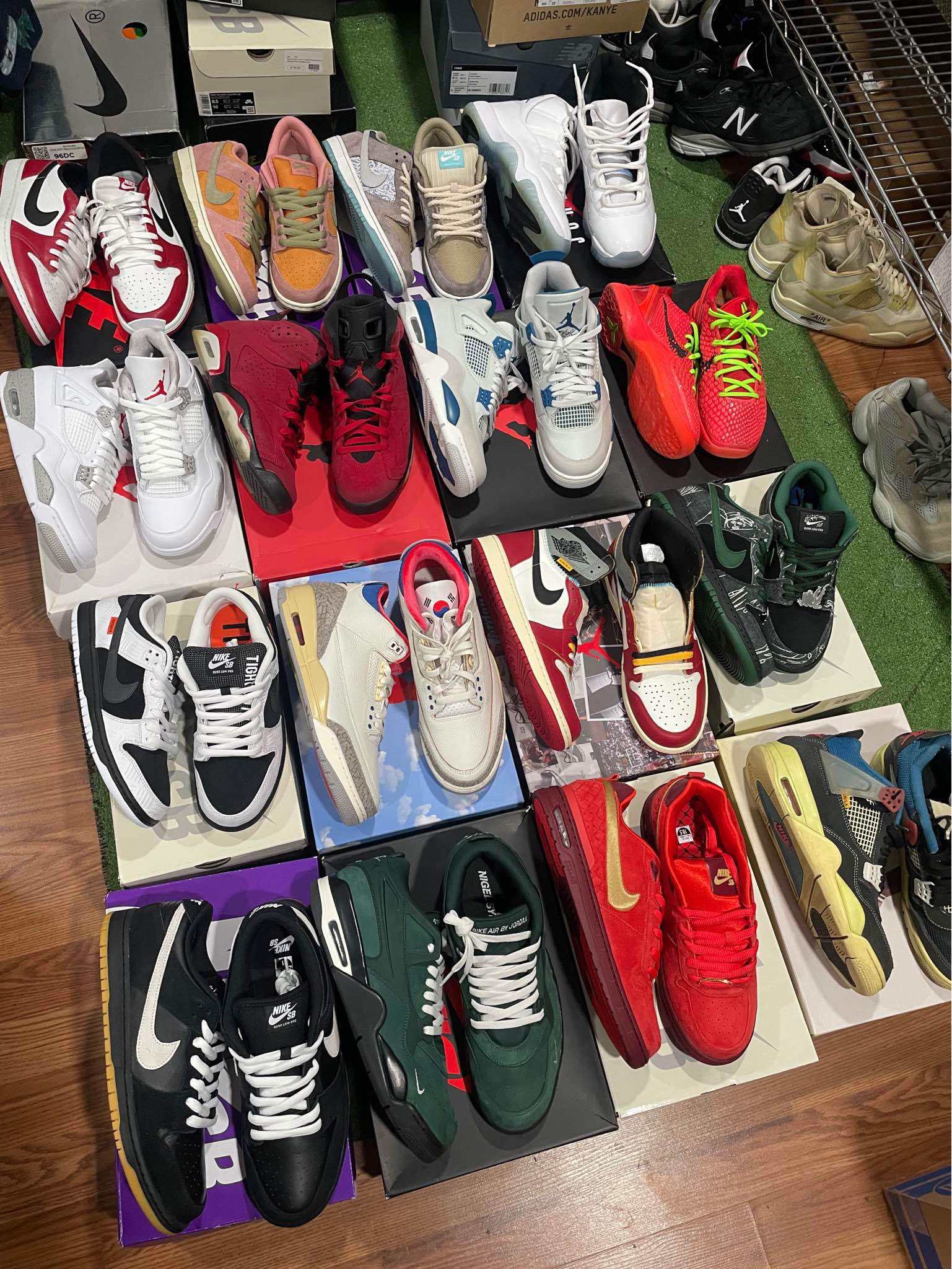 JORDAN 1 LOW CUT / LEBRON WITNESS VIII / BOTH ORIGINAL / RUSH RUSH