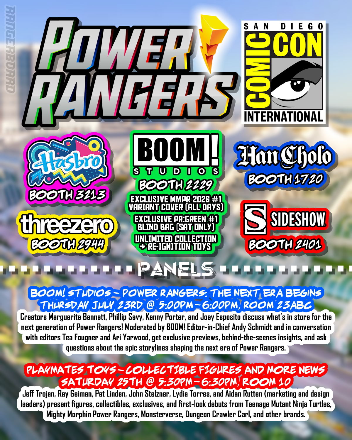 It's time for San Diego Comic-Con 2026! Here are some Power
