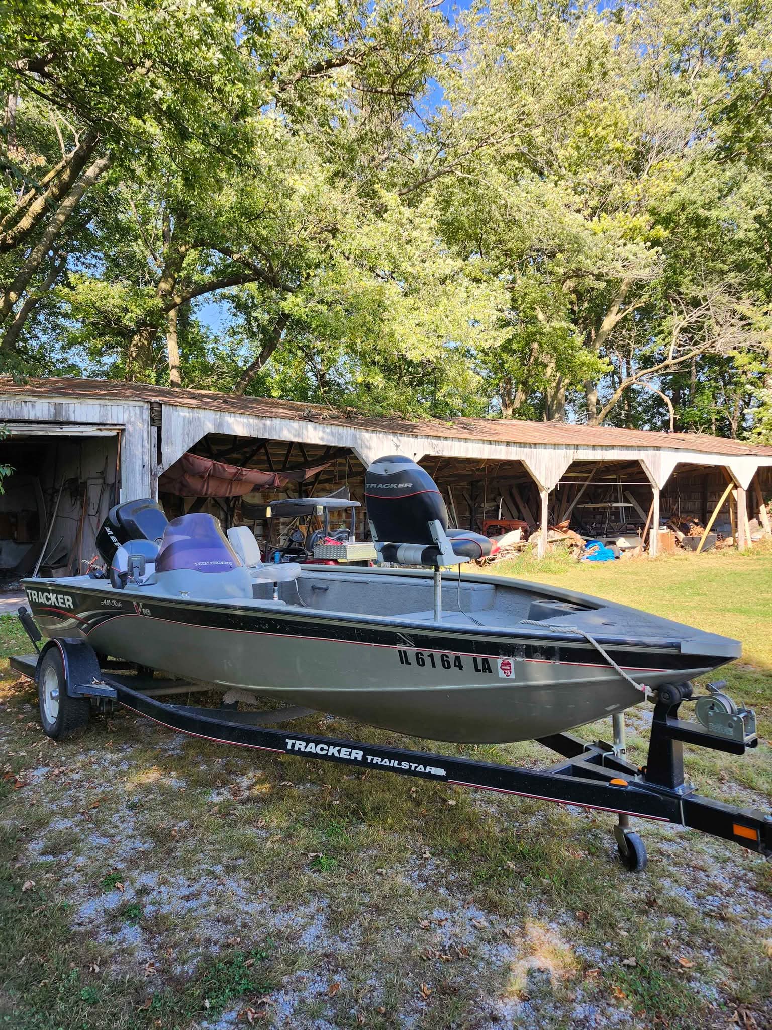 2007 Tracker All Fish boat and trailer with a 90 horse moter - Boats ...