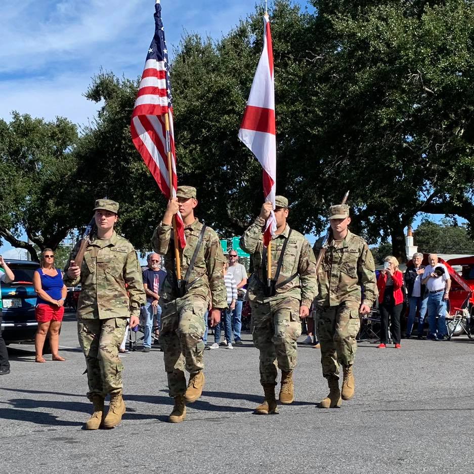 Saluting our brothers... - UWF Army ROTC Argonaut Battalion