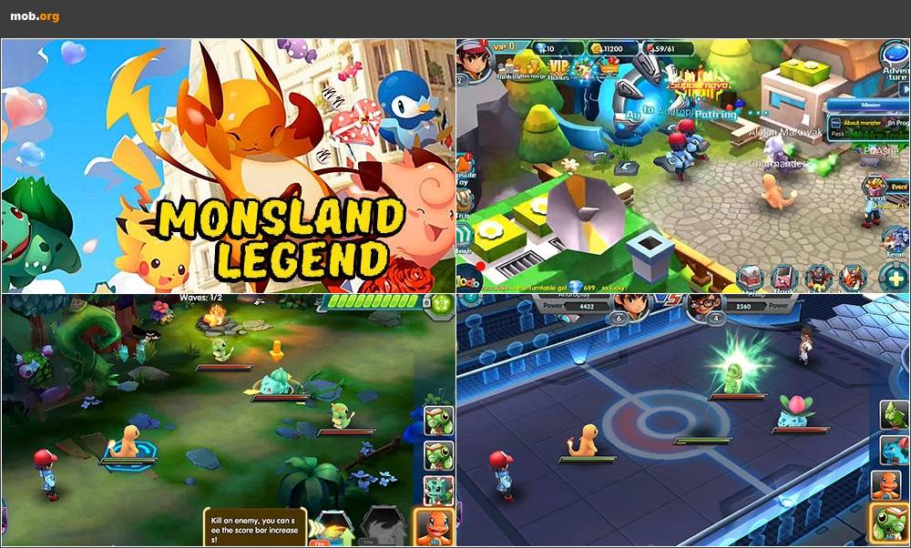 Android Игры - Mob.Org - Легенда Монсленда (Monsland Legend.