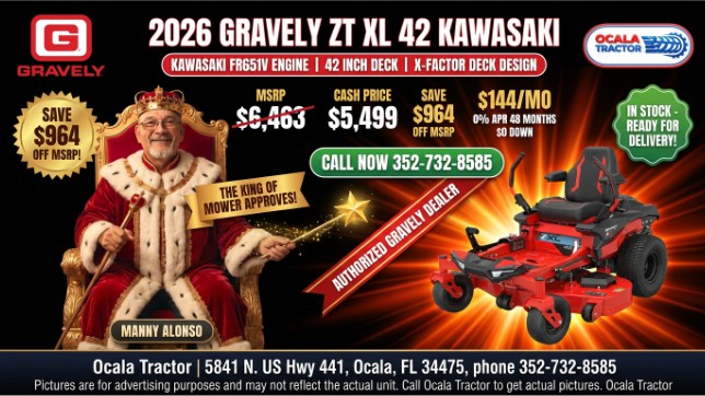 👑 2026 GRAVELY ZT XL 42 KAWASAKI 💪 READY TO STEP UP YOUR MOWING