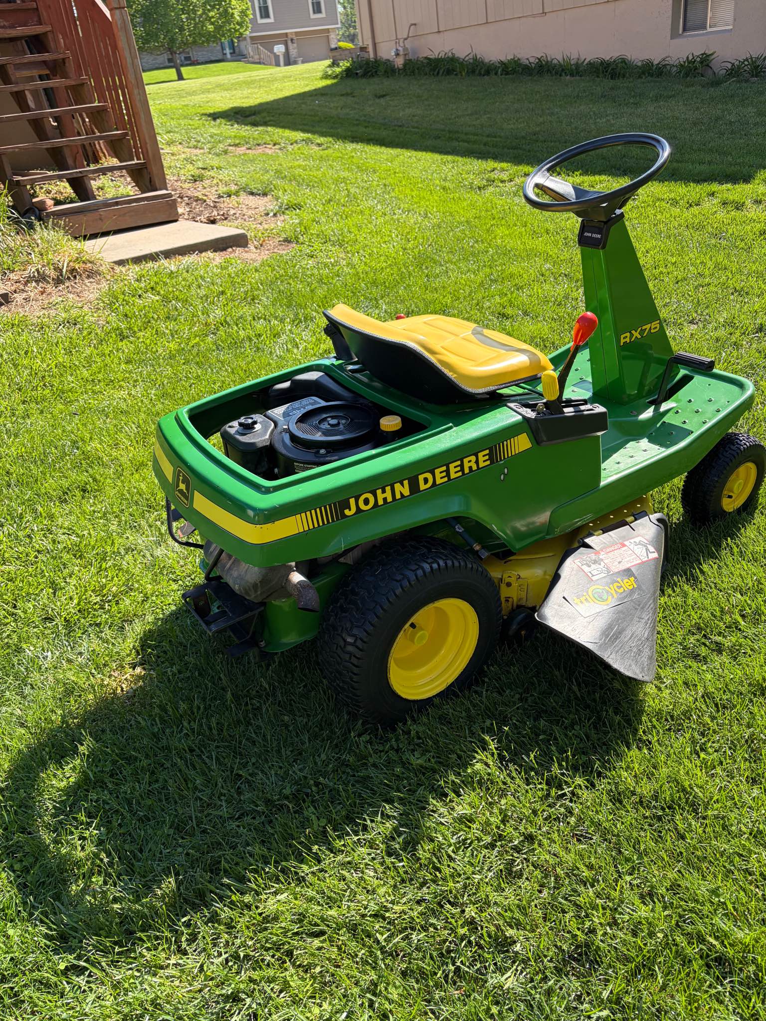 John Deere RX75 riding mower - Powersport Vehicles - Edwardsville ...