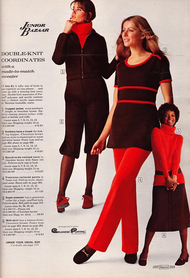 Few pages from Sears catalogs 🍁 Page from the Sears Fall/Winter