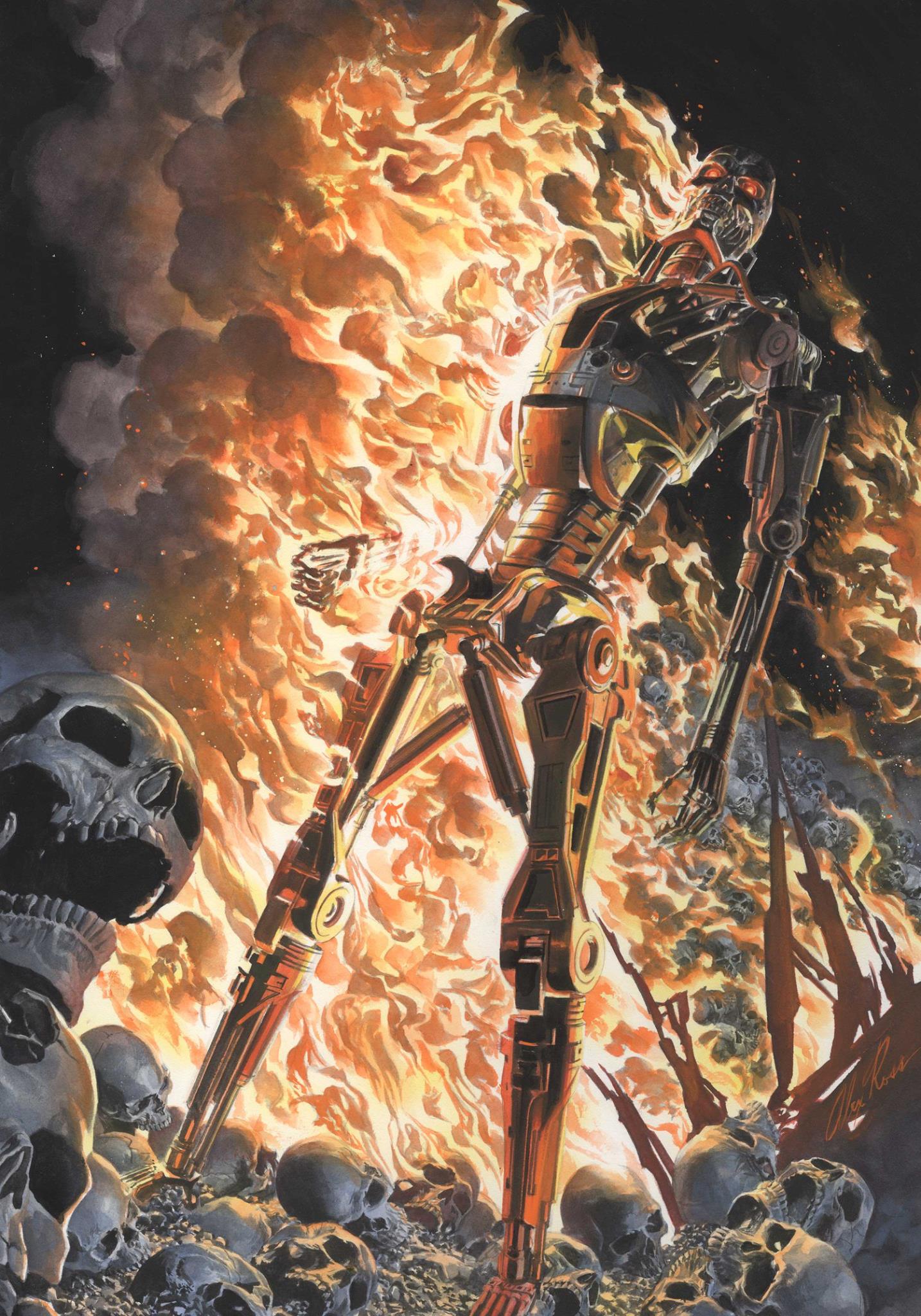 Terminator: The Burning Earth Now available! This lithograph is a