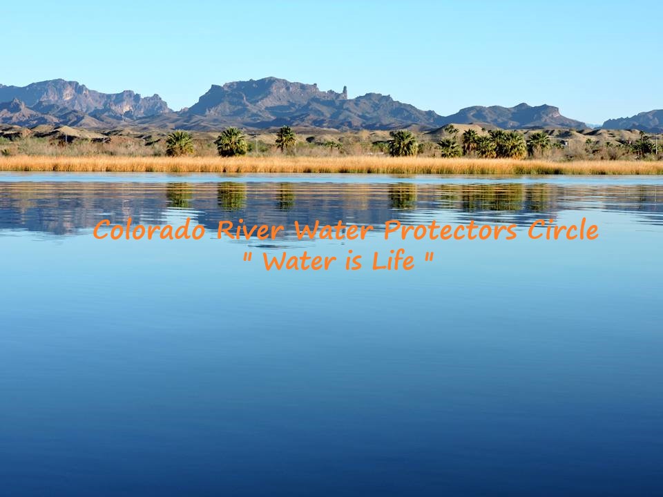 Colorado River Water Protectors Circle