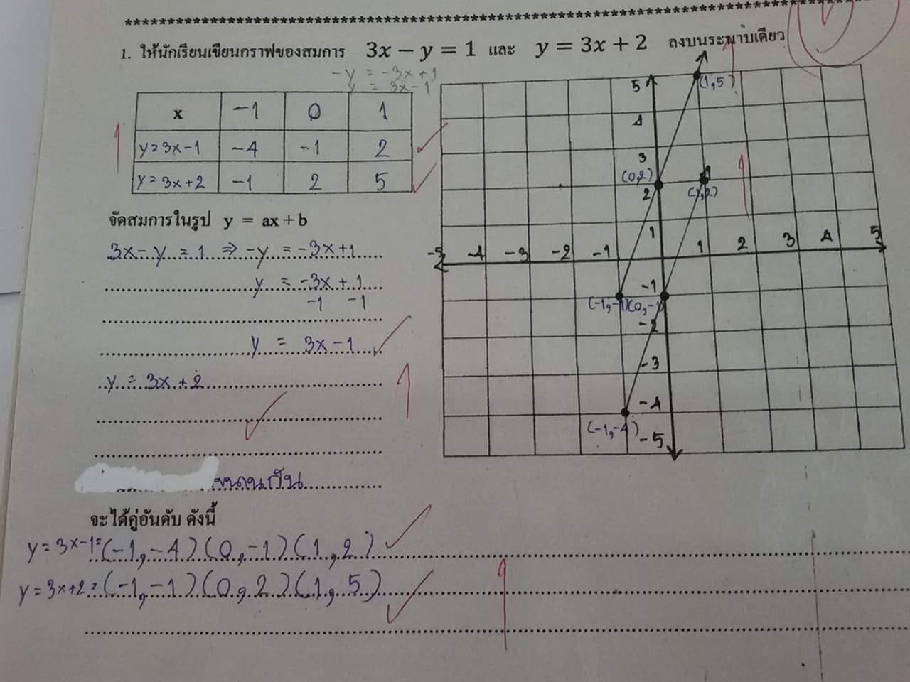 คณิต_Math'hk - ม. 3 อัตนัย กลางภาค | Facebook