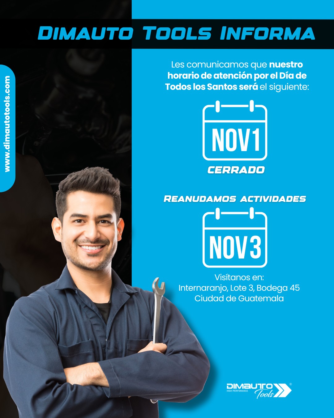 Dimauto Tools - 🎃 ¡Este Halloween, organiza tu taller como... | Facebook