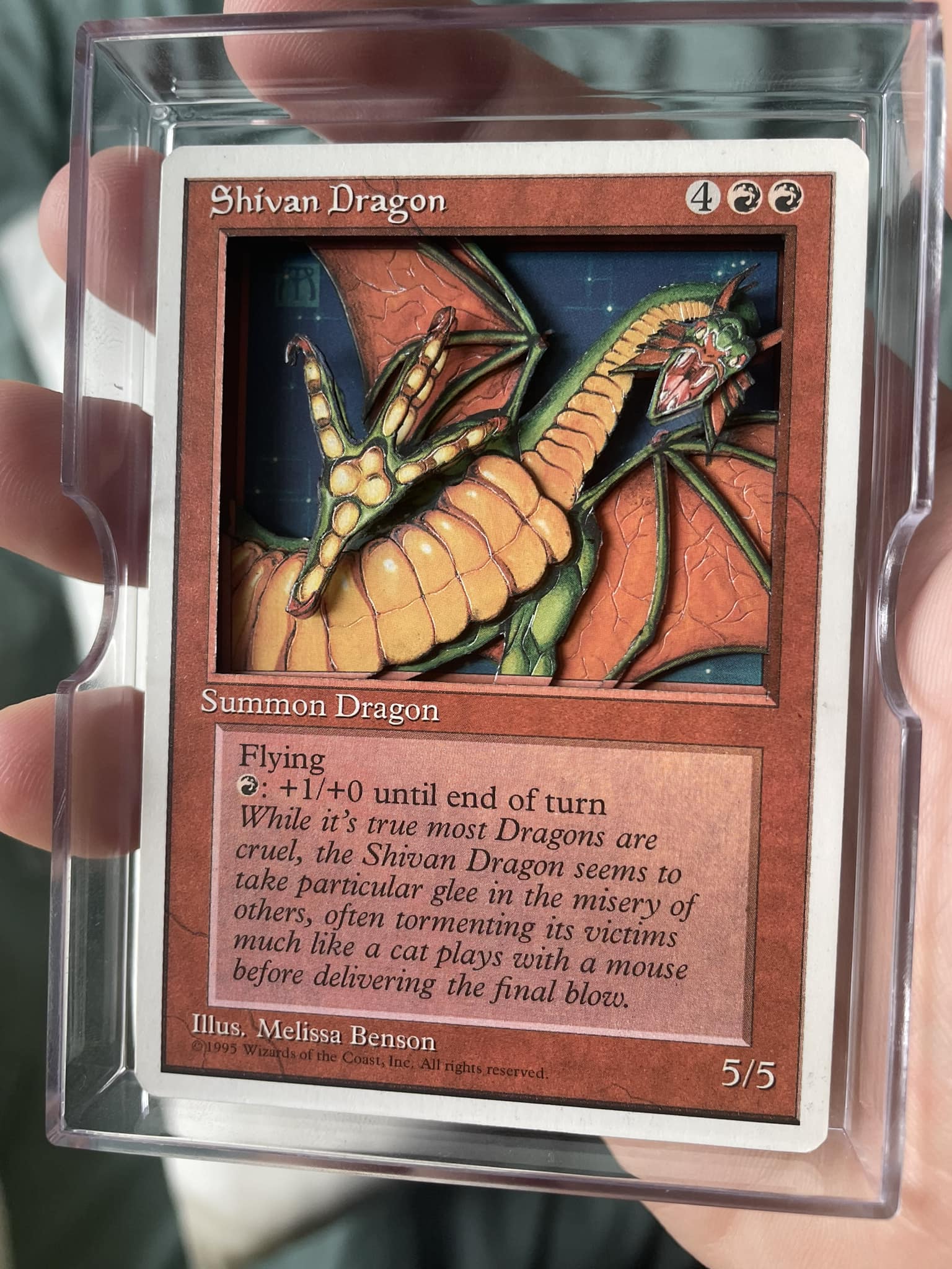 melissa benson mtg cards Nightmare MTG Revised Edition, proof cards,