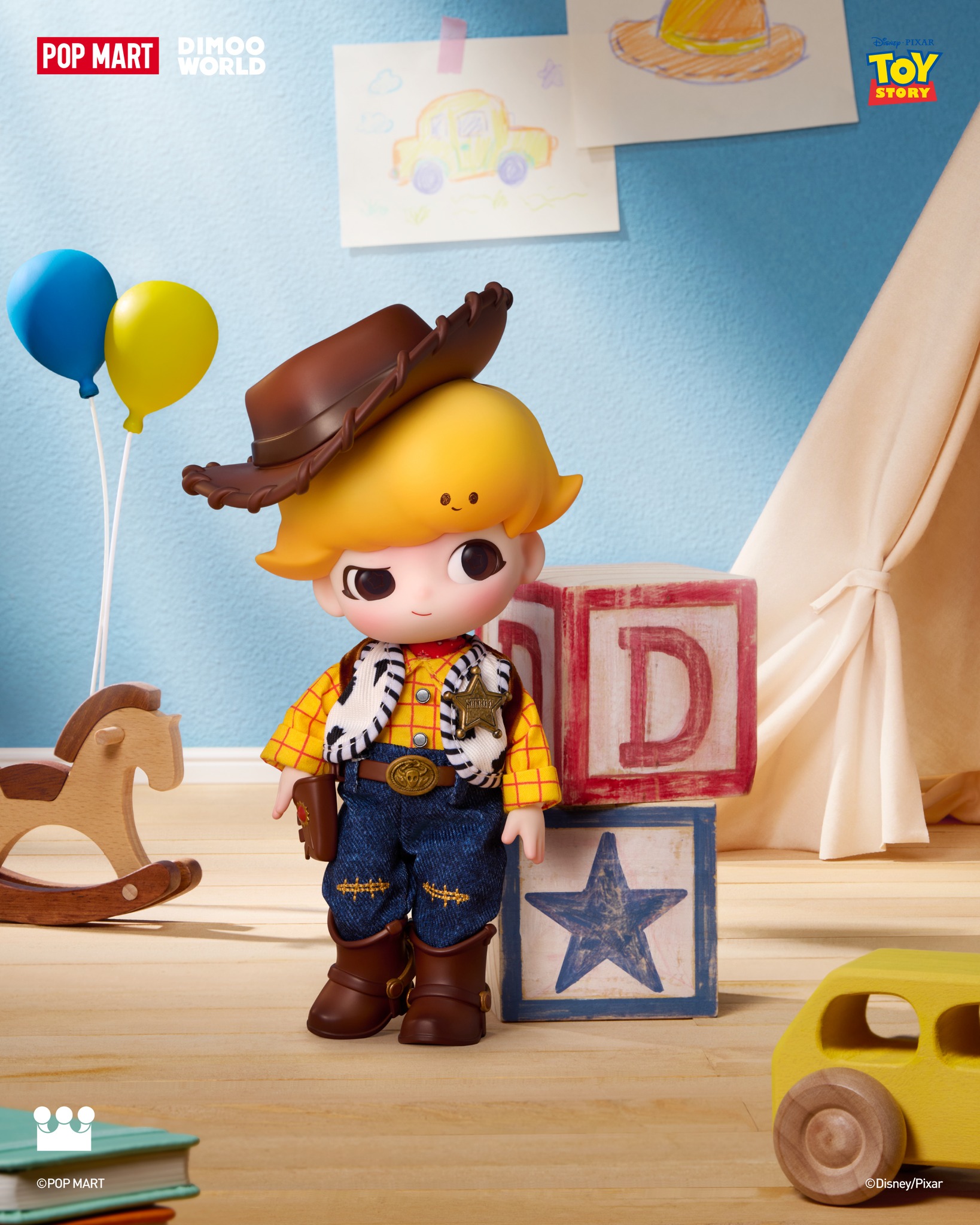 DIMOO TOY STORY SERIES 1/8 ACTION FIGURE 🤠 You Are a TOY! 🚀 Step