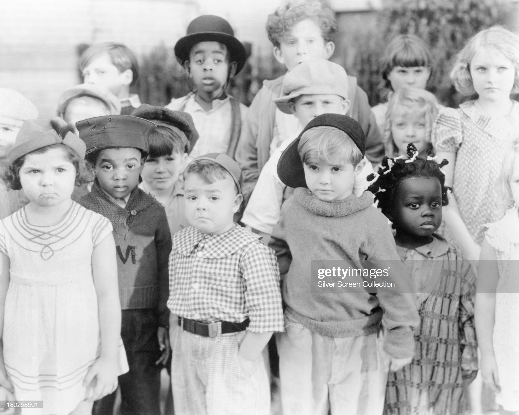 Little Rascals History - Getting their instructions from Mr. Crutch ...