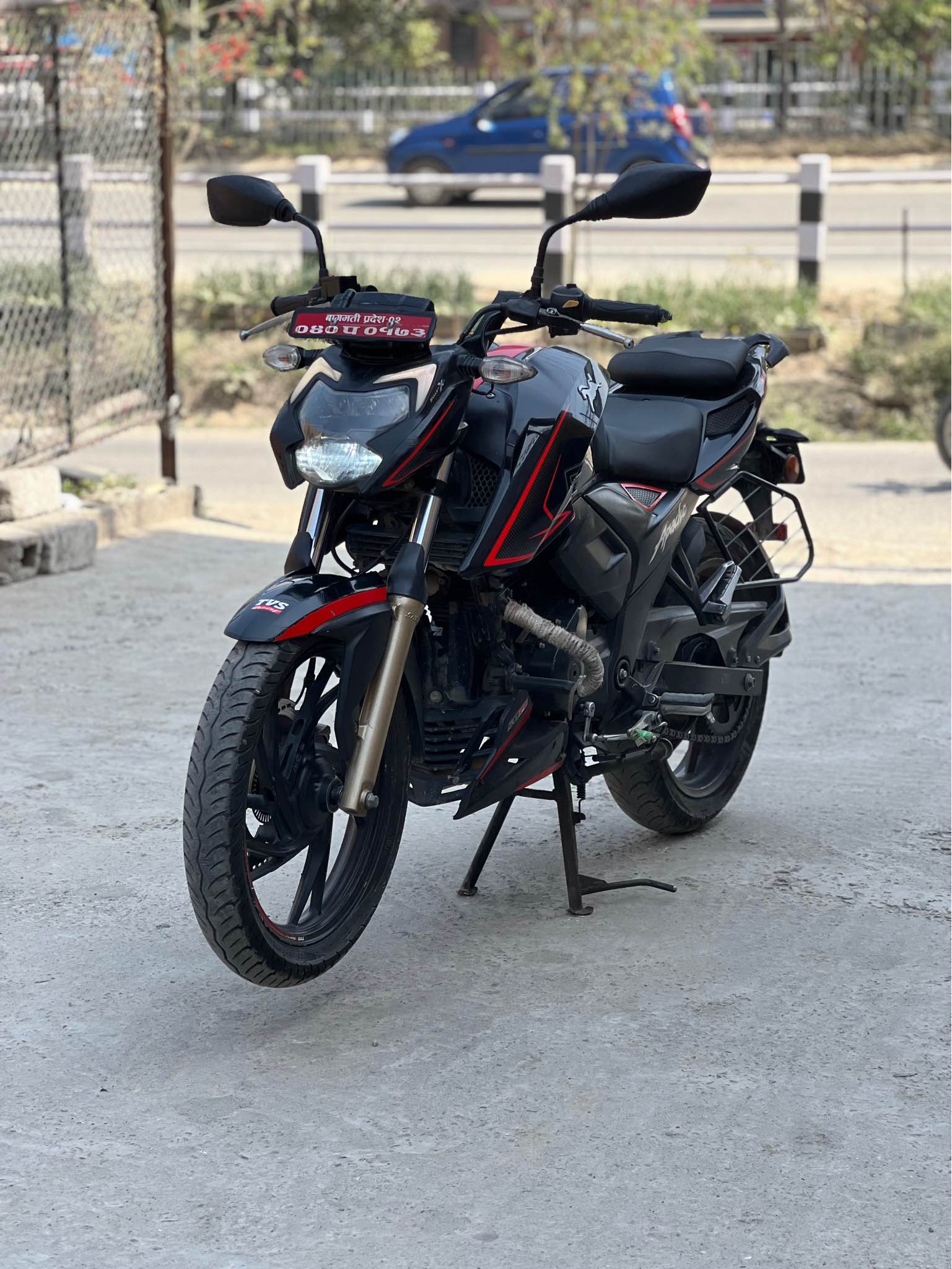 Tvs Apache rtr 200 4v fi abs 140 lot super fresh condition onsell ...