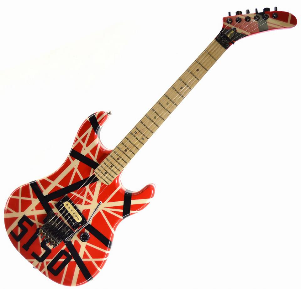 Eddie Van Halen's 5150 guitar conversion from Kramer Baretta Special