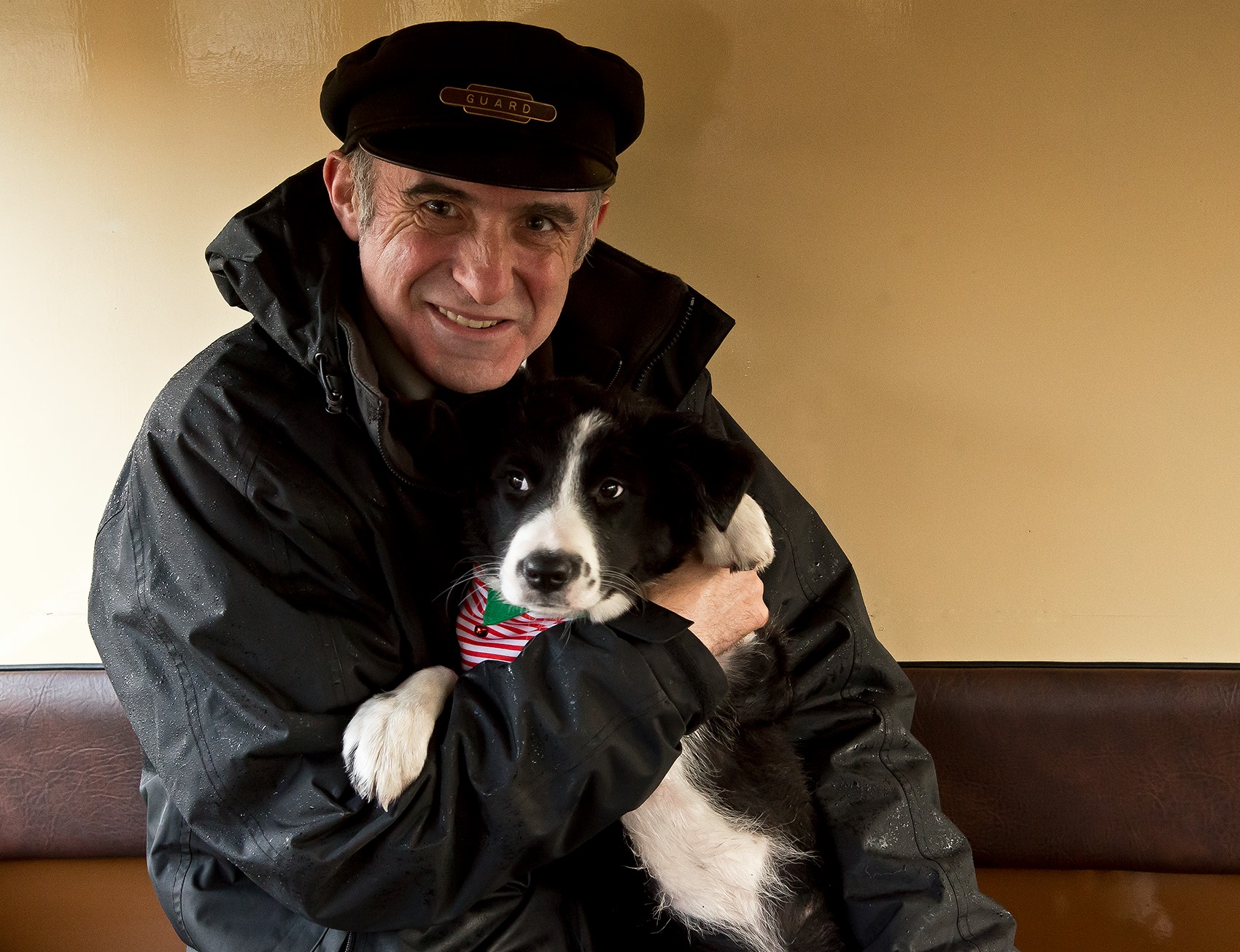 Our popular guard, Rob (Batty)... - Vale of Rheidol Railway