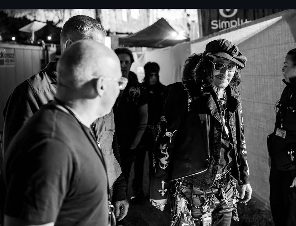 Johnny ♥️ back stage in Colchester. Who was there?