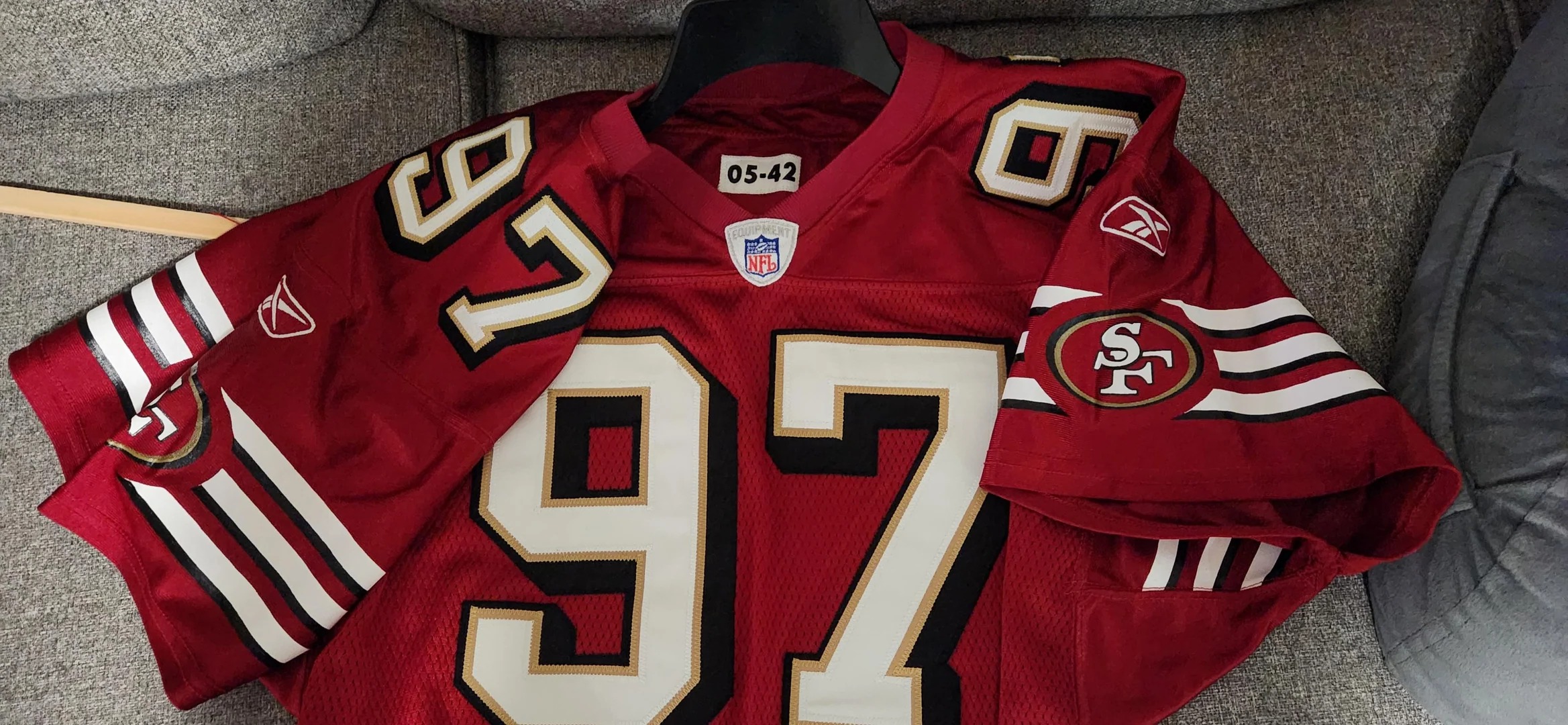 New Nike San Francisco 49ers Nick Bosa #97 jersey is size 3XL