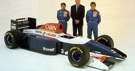 Tyrrell 021 formula 1 car specifications and 1993 season performance