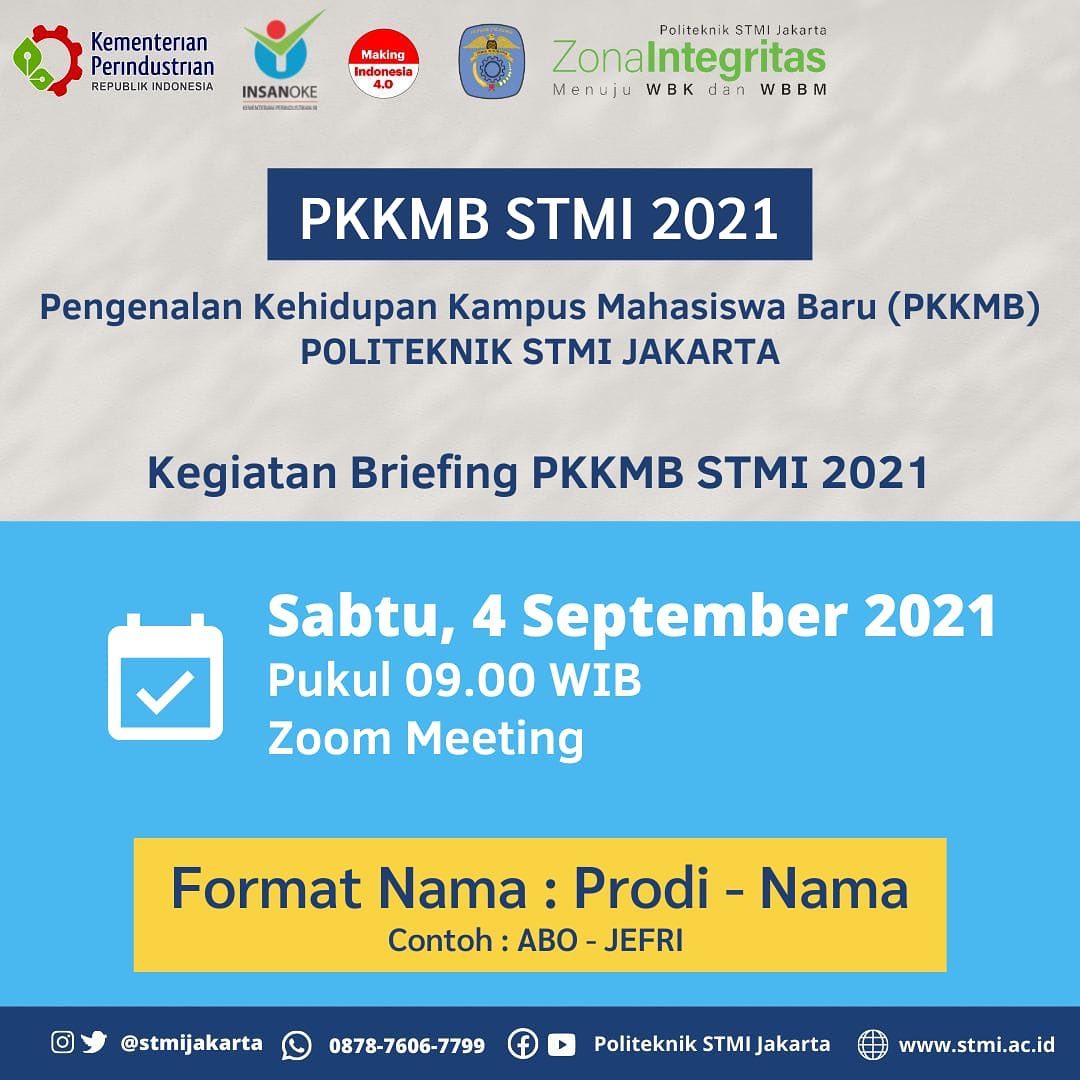 Halo, Sobat STMI ! ⁣ Mimin mau... - Politeknik STMI Jakarta
