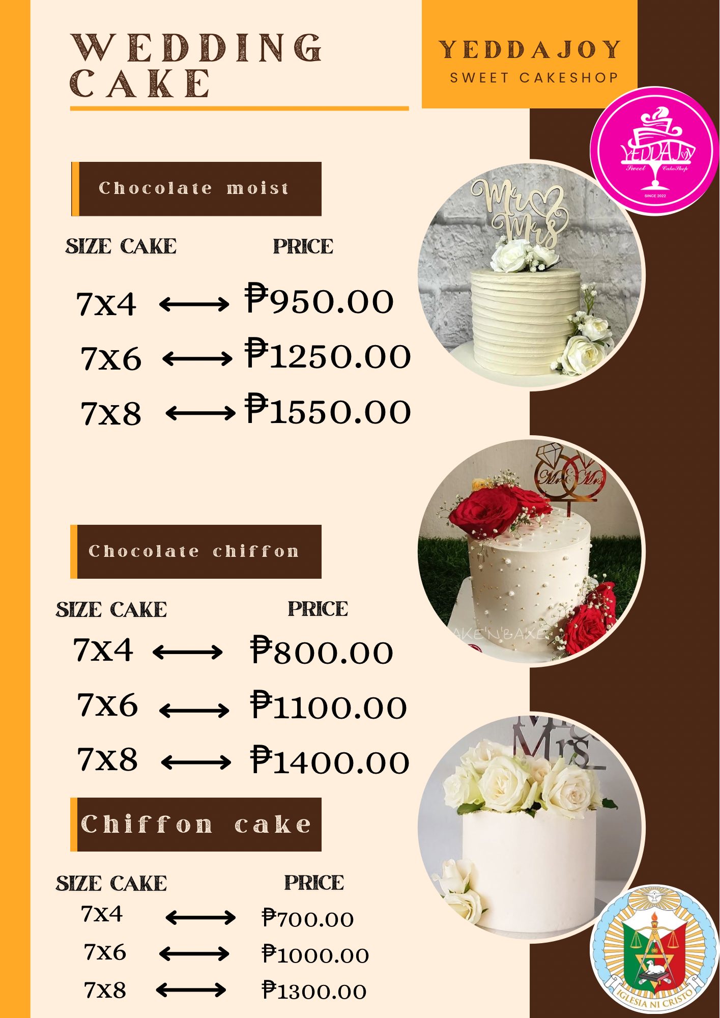 Yedda joy sweet Cakes shop | Jasaan