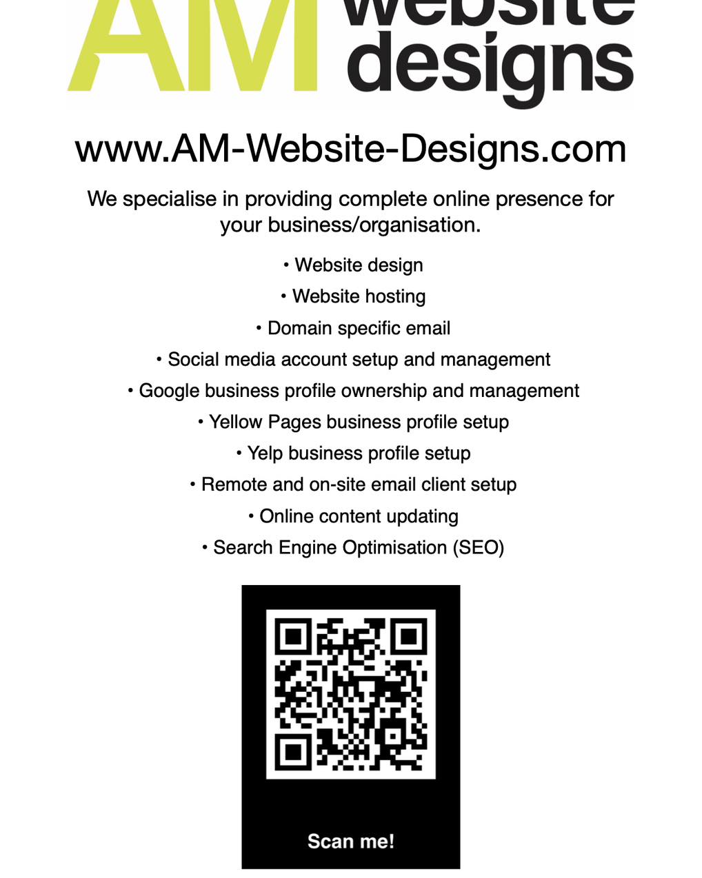 Am-website-designs | Oxford