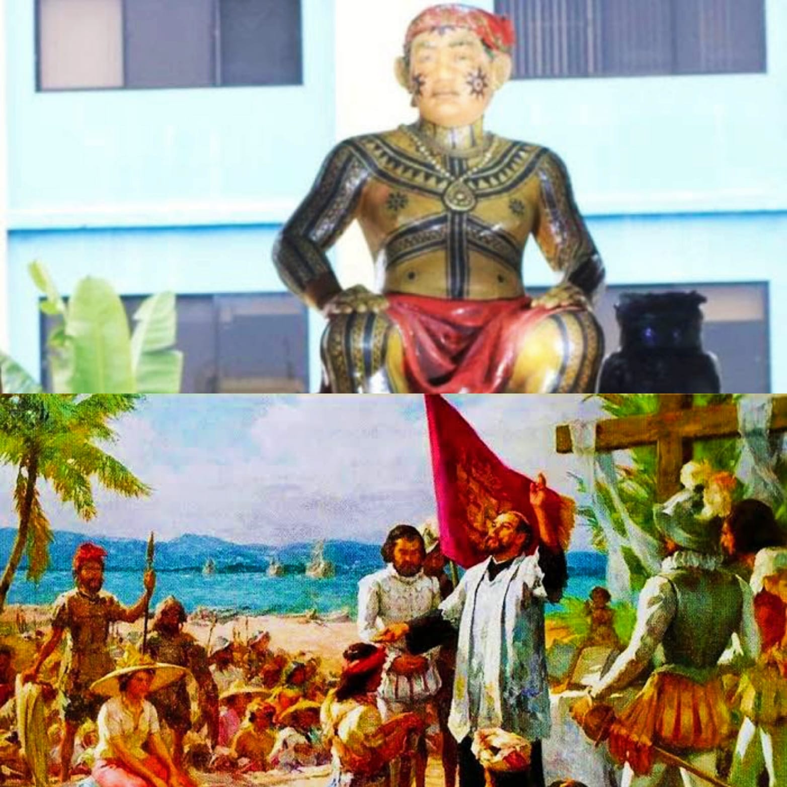 Filipino - On April 14, 1521, the Magellan expedition saw the baptism ...