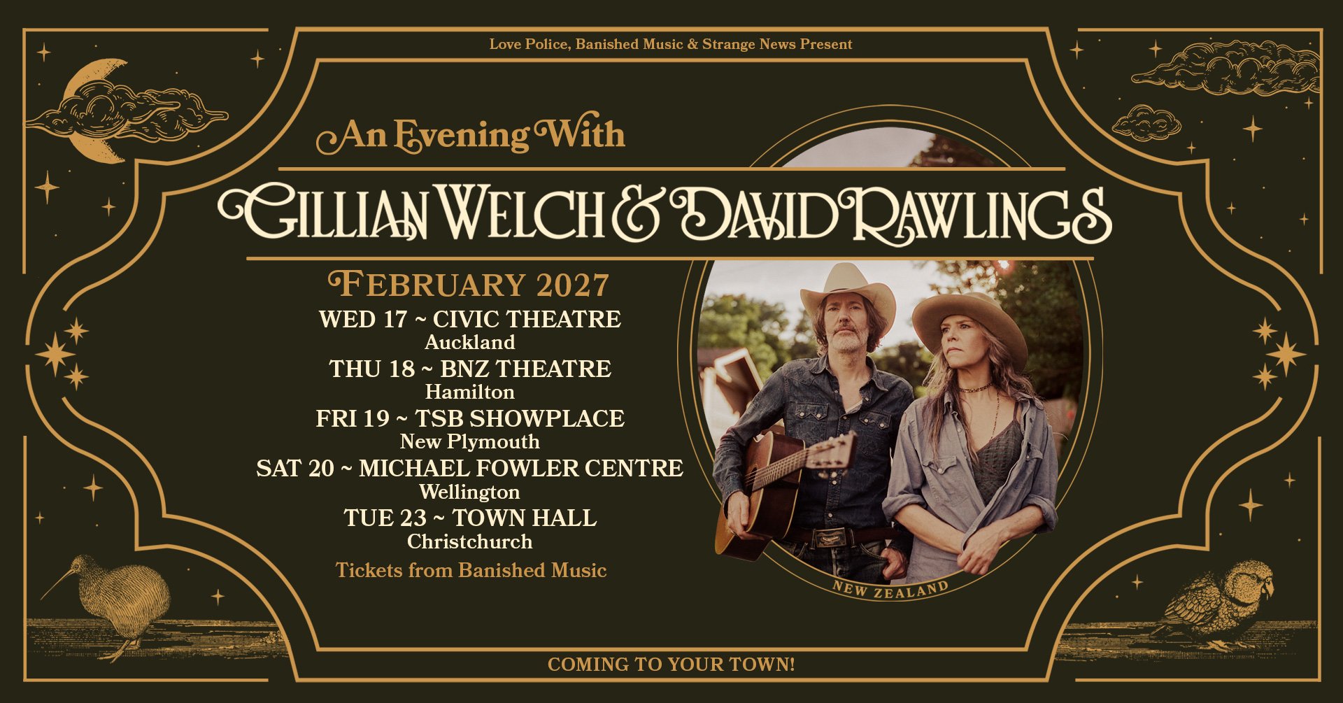 Gillian Welch — Michael Fowler Centre, 2027-02-20