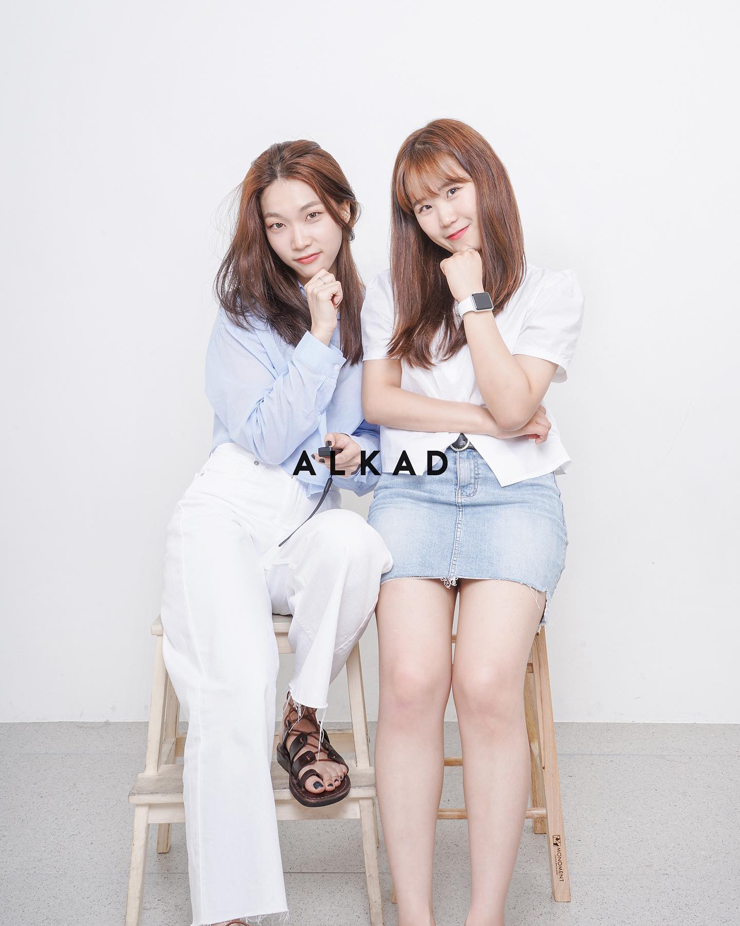 Alkad Studio - 단짝과 함께, 우정인증 인생샷찍기! 👭🏻 #완전예약제 #프라이빗사진관...