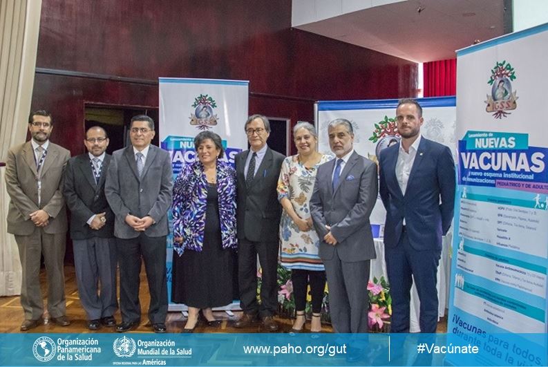 OPS/OMS GUATEMALA - OPS/OMS participa en lanzamiento del nuevo esquema ...