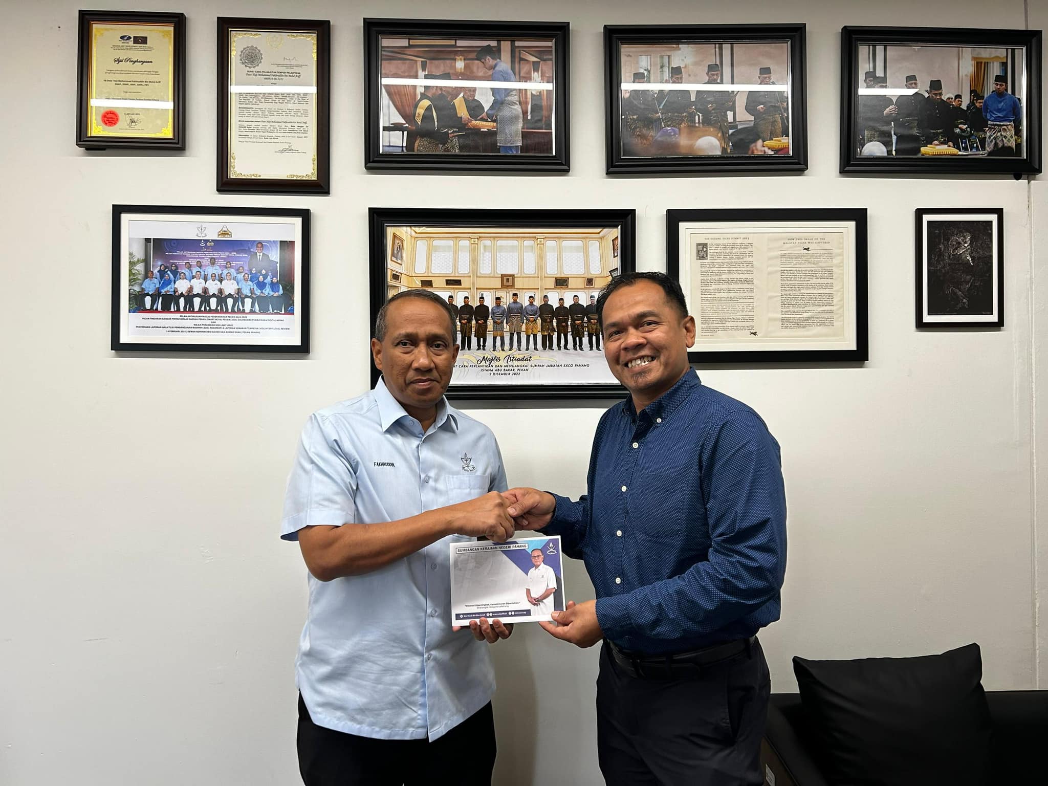 Kerajaan Negeri Pahang - Tahniah saya ucapkan kepada pegawai dan ...