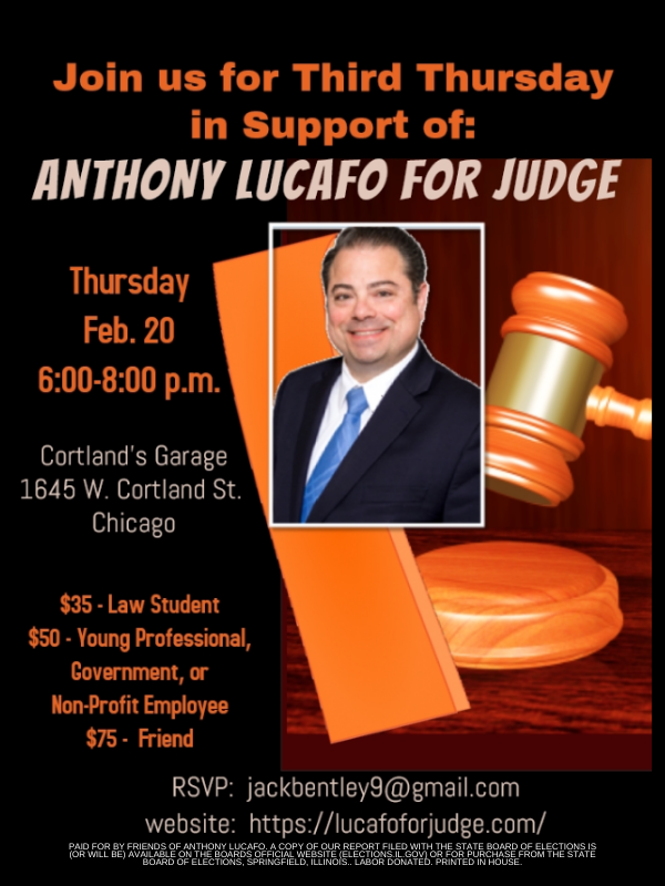 Lucafo for Judge