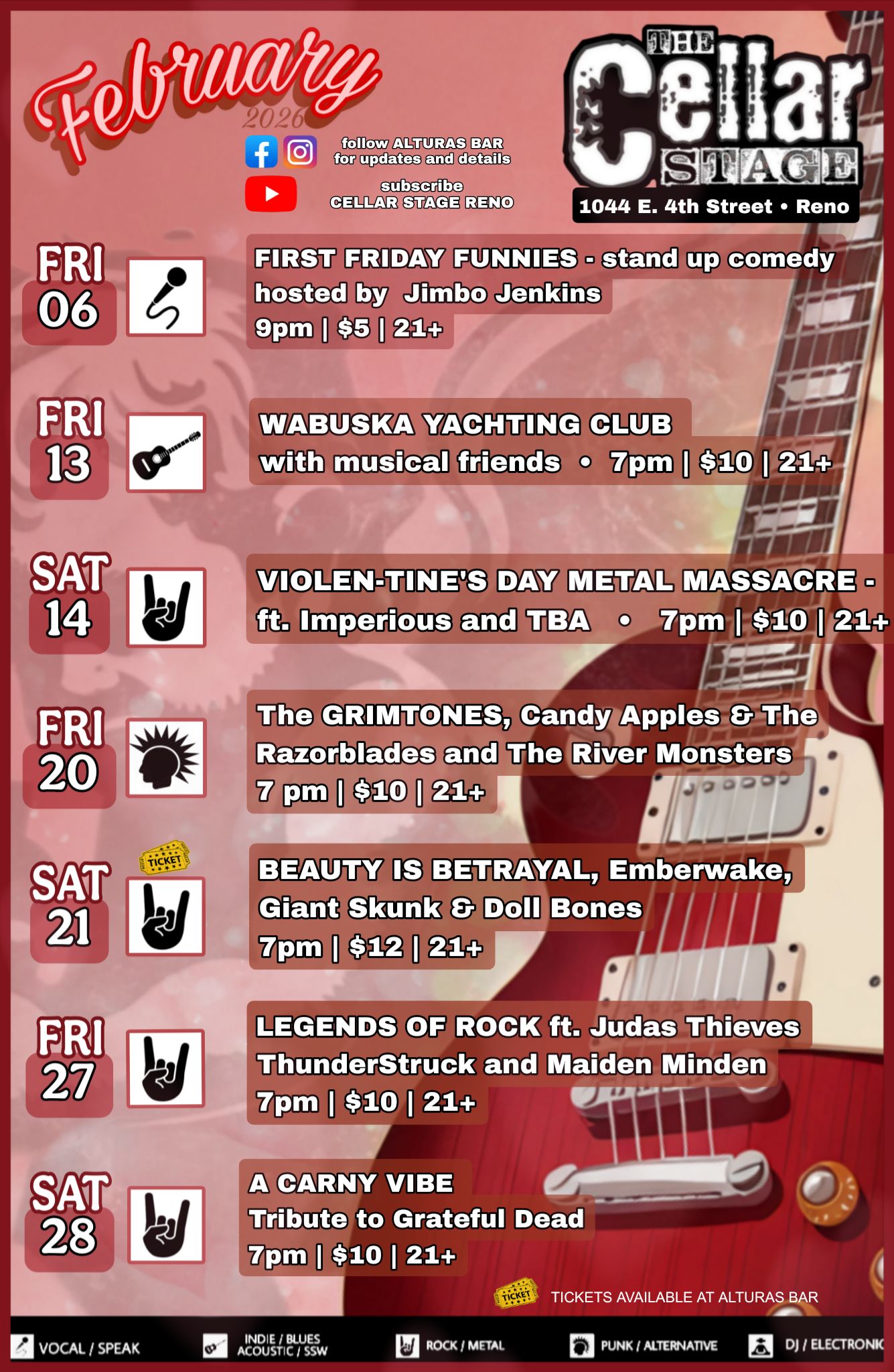 Alturas - Book Now! This space is great for Live Entertainment ...