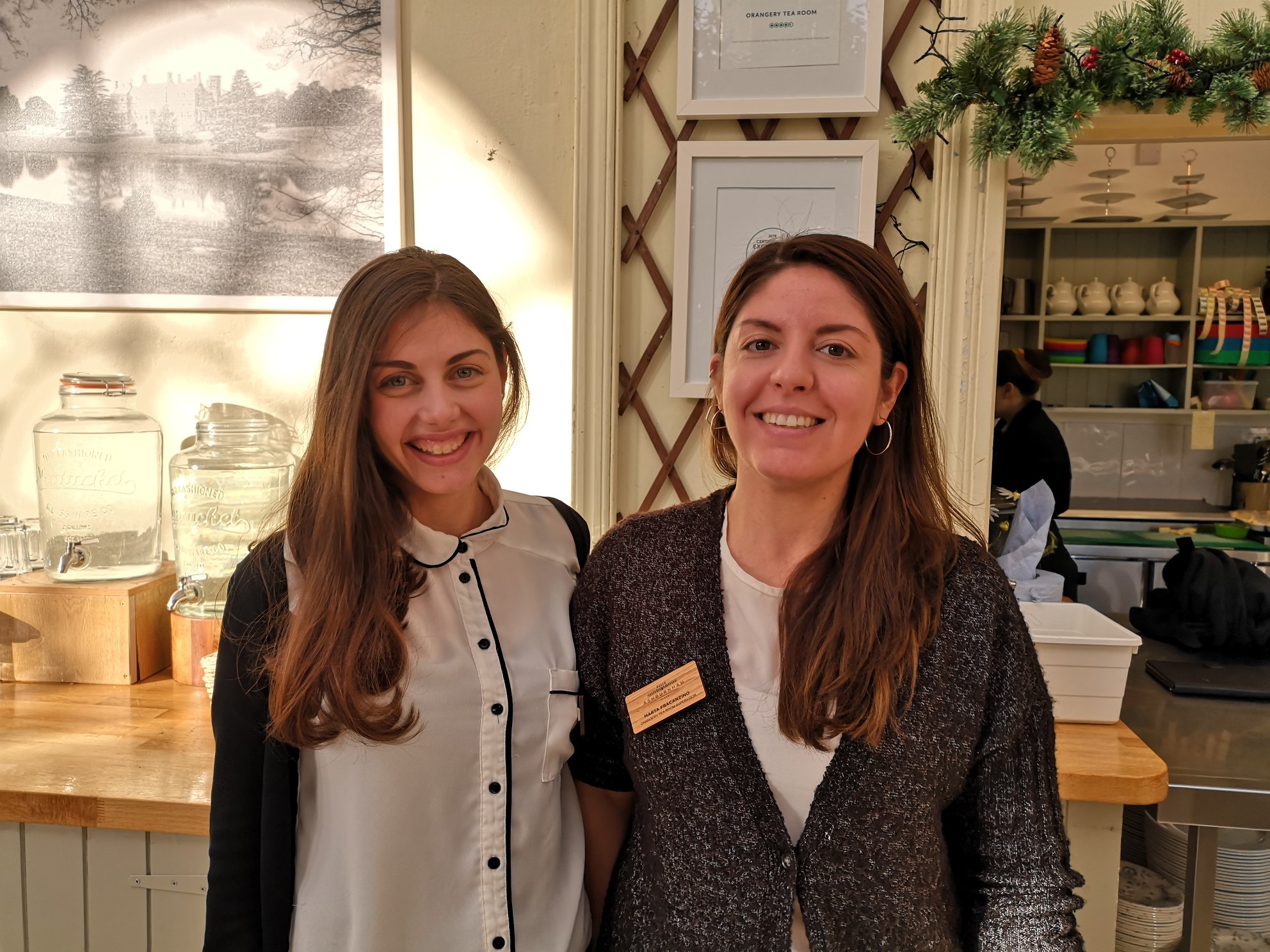 Meet Fede and Marta. I'm sure if... - Orangery Tea Room