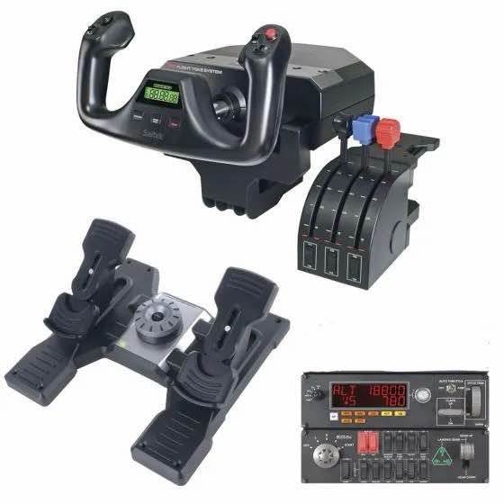 Flight Multi Panel SAITEK (LOGITECH) pour simulateur de vol (FOR FLIGHT ...